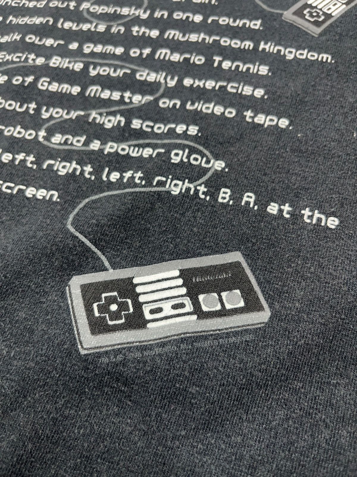 Nintendo × The Game × Vintage Vintage 2005 You Know You Are Nintendo Geek When T-shirt Size US M / EU 48-50 / 2 - 4 Thumbnail