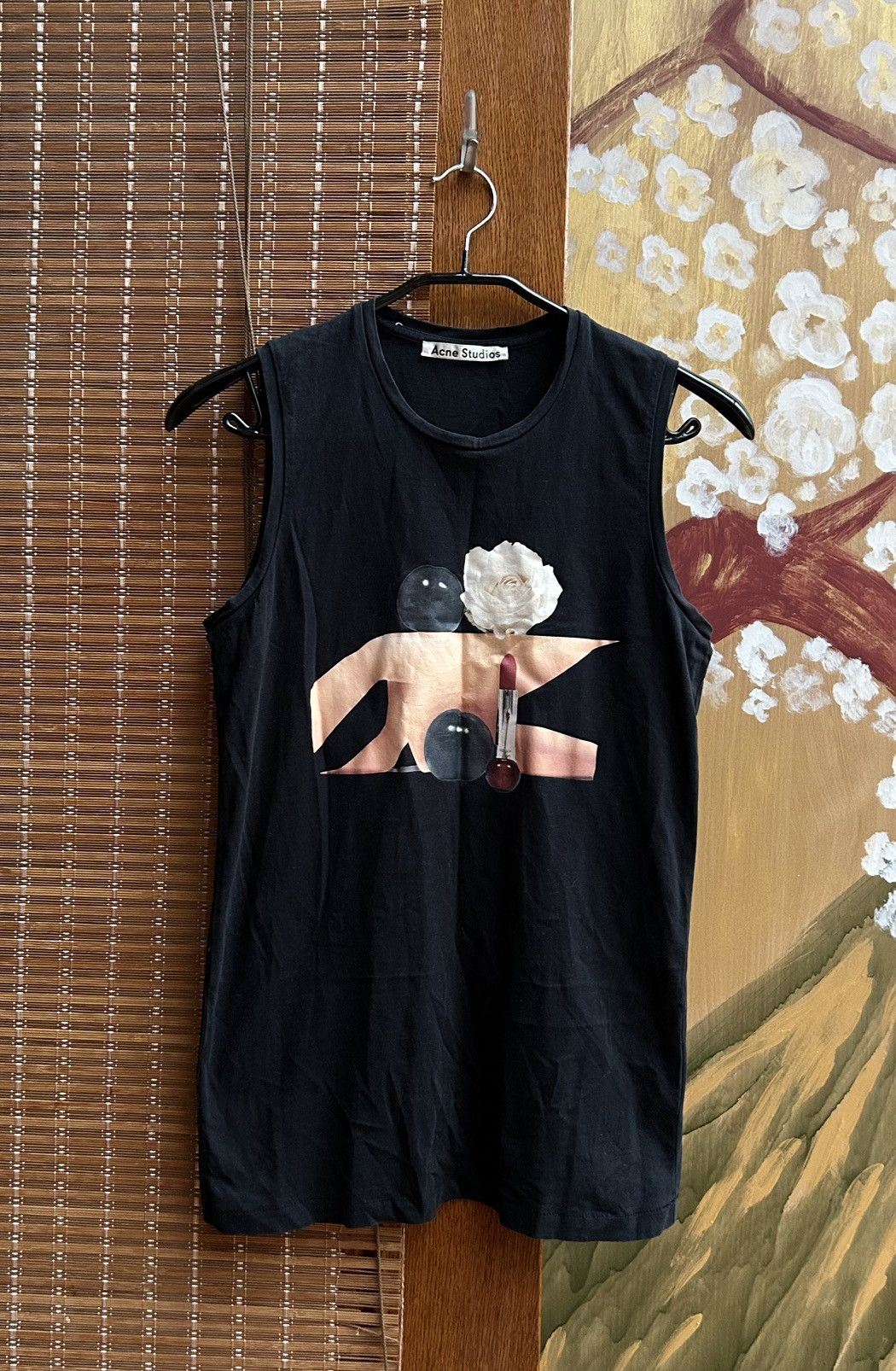 Acne Studios Acne Studios SS15 BYE B BLUR Graphic Print Tank Top Size S Size US S / EU 44-46 / 1 - 1 Thumbnail