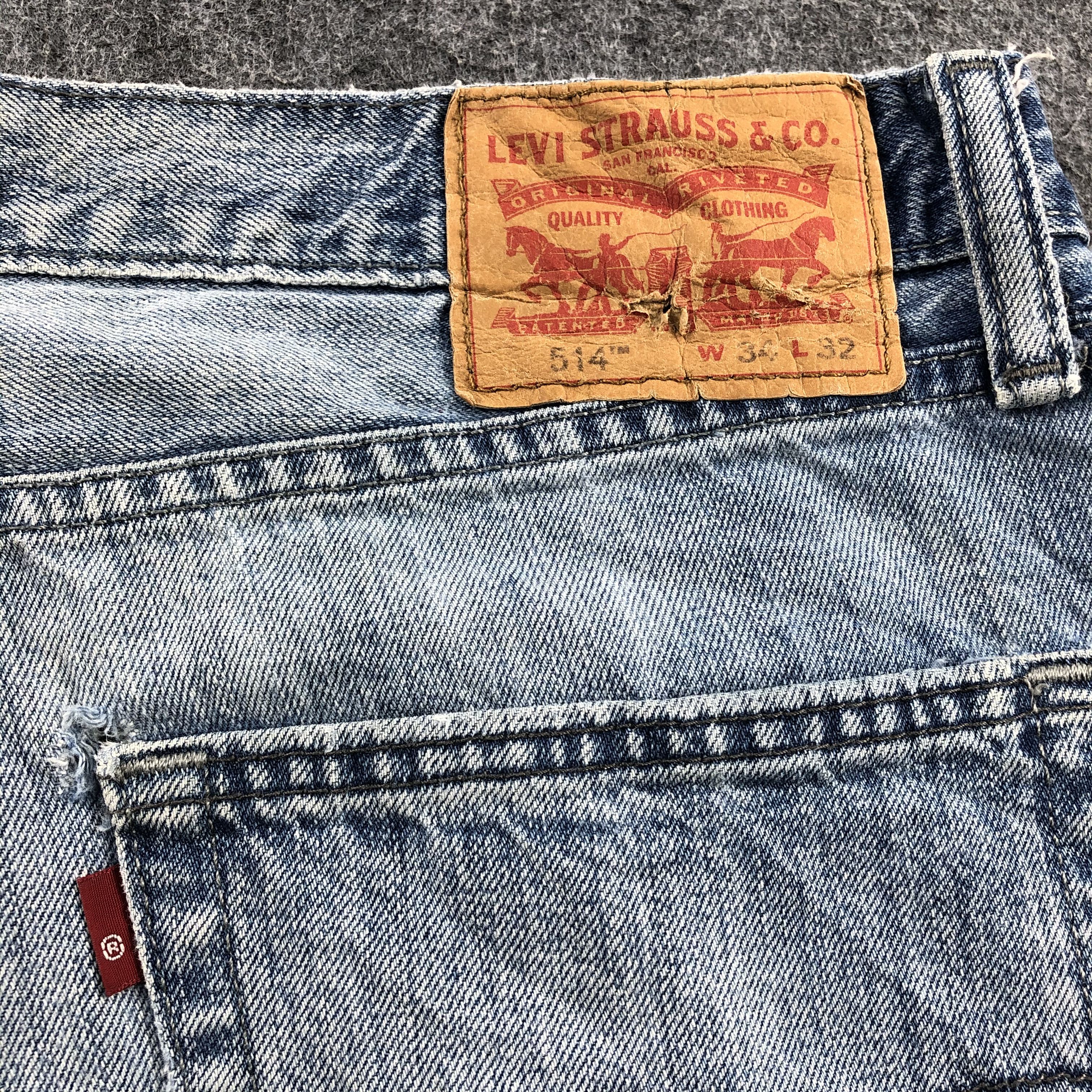 Levi's × Vintage Vintage Levis 514 Jeans-JM1284 Size US 35 - 6 Thumbnail