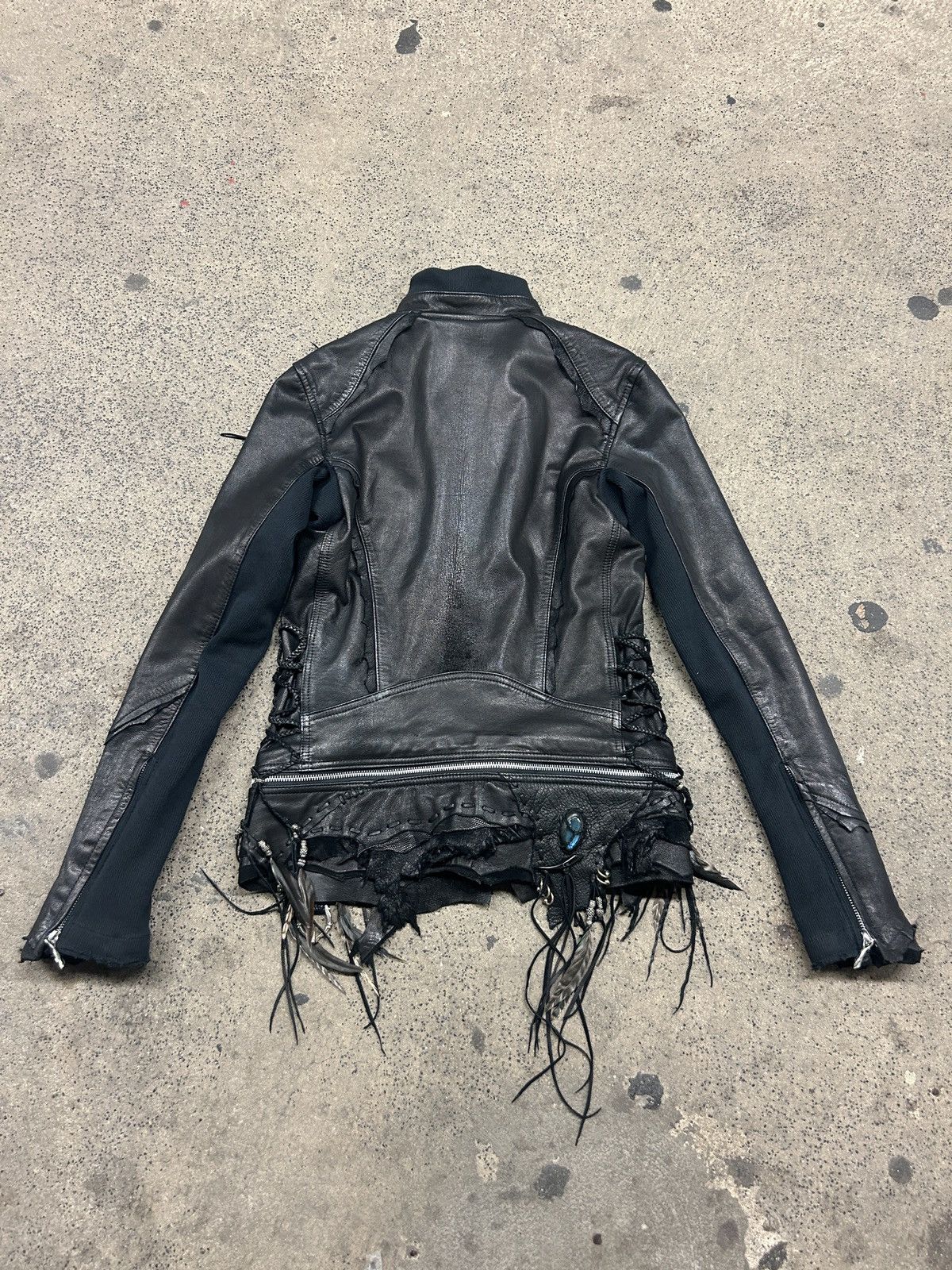 14th Addiction \Beat It\ Leather Jacket