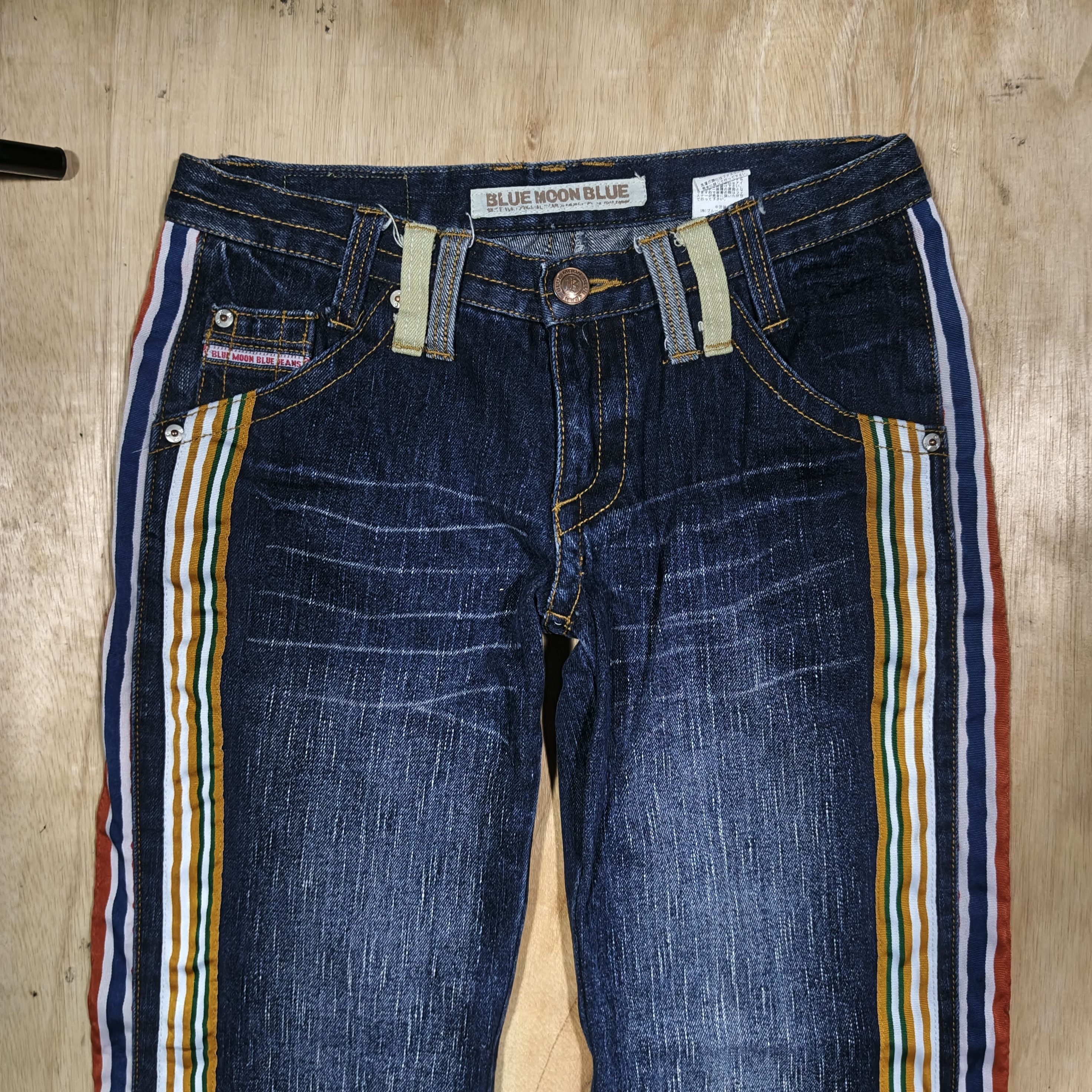 Japanese Brand Blue Moon Blue HAWAI'I TheBigIsland Side Stripe Size US 28 / EU 44 - 2 Thumbnail