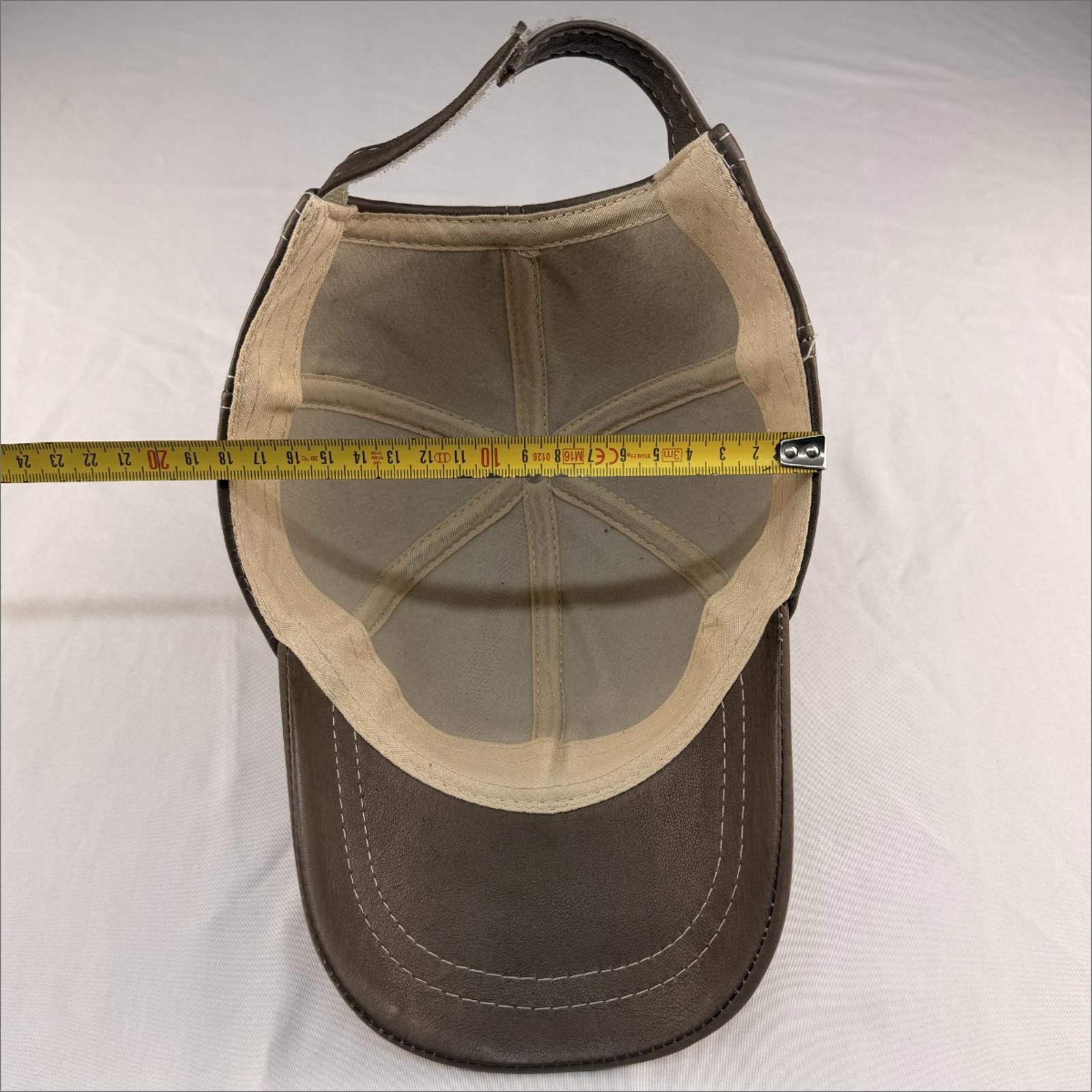 Other Real Leather Hat | Dark Brown | Minimalist Design 056 Size ONE SIZE - 7 Thumbnail