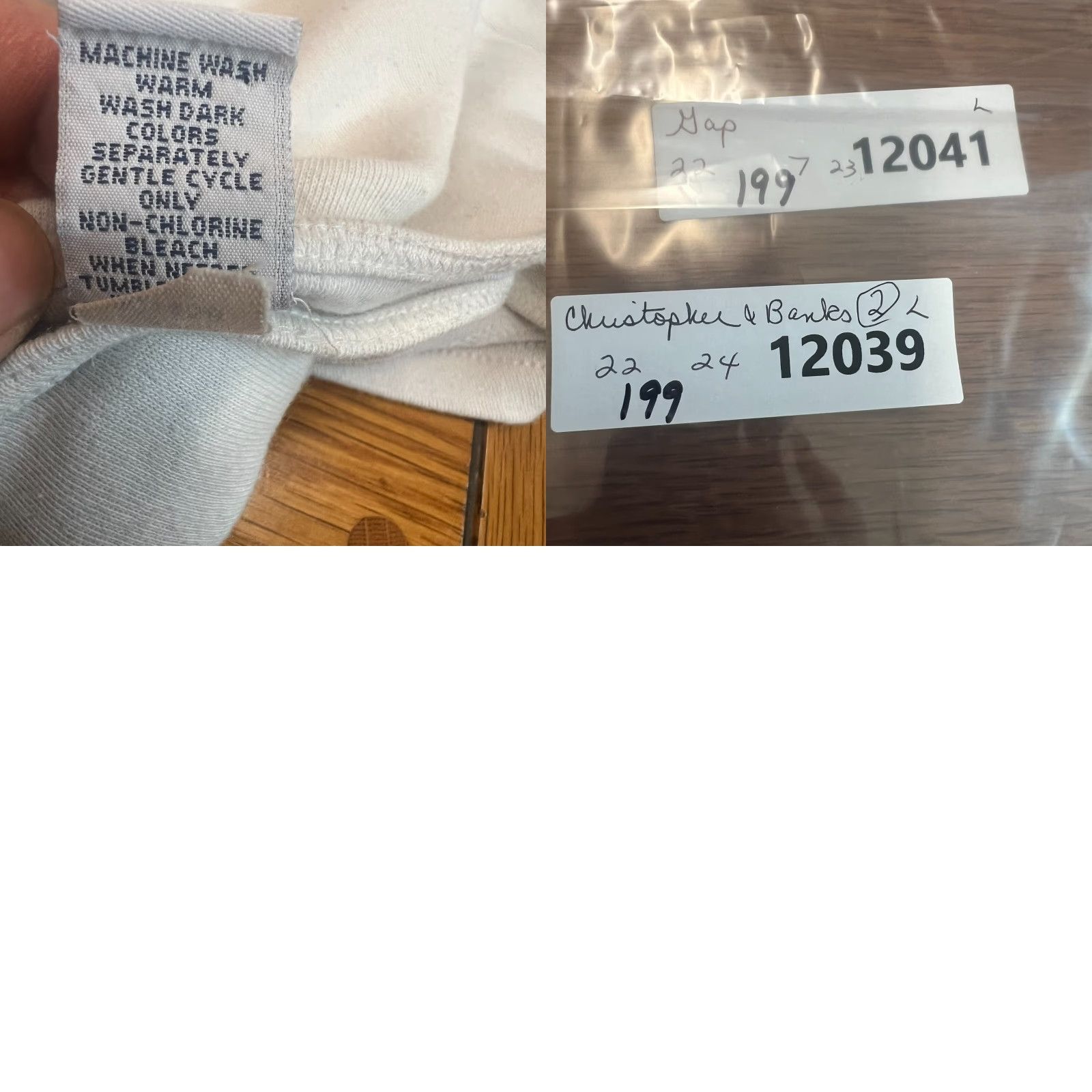 Gap Gap Shirt Women L White Cotton Short Sleeve Round Neck Pullover T-Shirt Basic Womens Size L / US 10 / IT 46 - 8 Thumbnail