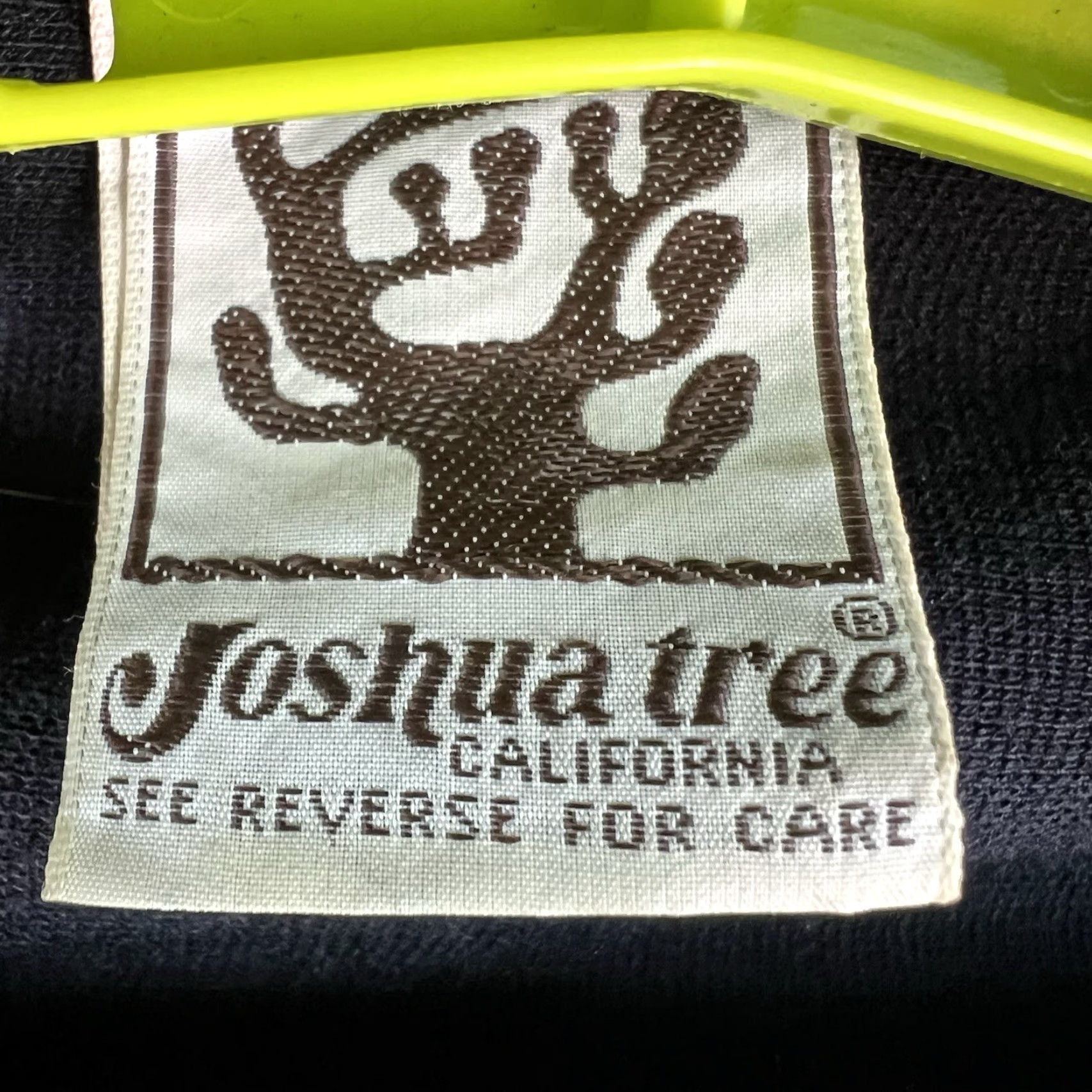 Vintage VINTAGE 80s Joshua Tree Women's Hooded Cape - One Size Black Casual Overcoat Retro Bohemian Vintage Size ONE SIZE - 6 Thumbnail