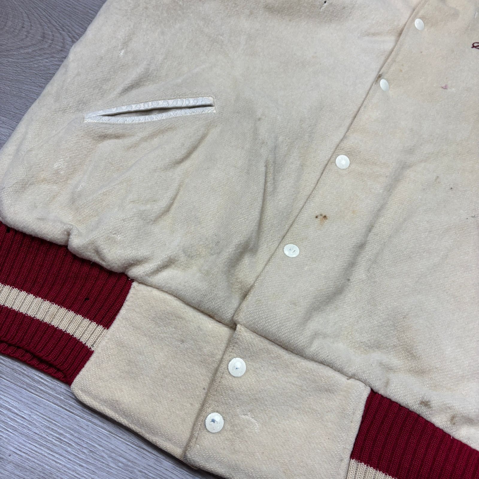 Vintage VTG 80s 90s Trophy Jackets Stanford Wool Varsity Jacket 56 Size US XL / EU 56 / 4 - 8 Thumbnail