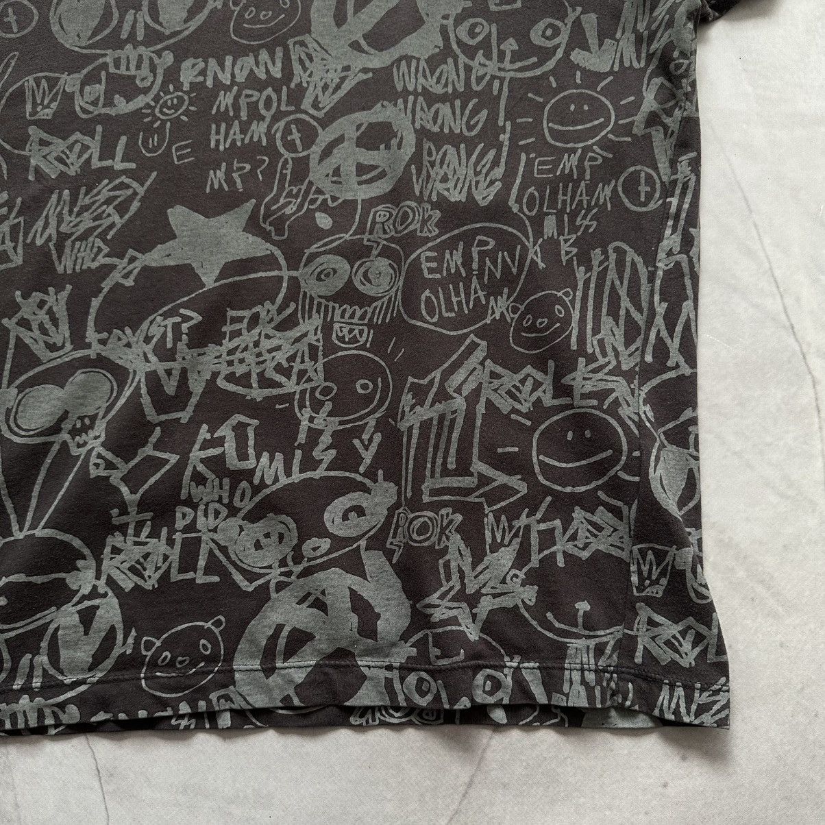 Hysteric Glamour × Undercover Japan Em Polham Tattoo Poem T Shirt Junya Watanabe CDG Style Size US L / EU 52-54 / 3 - 6 Thumbnail