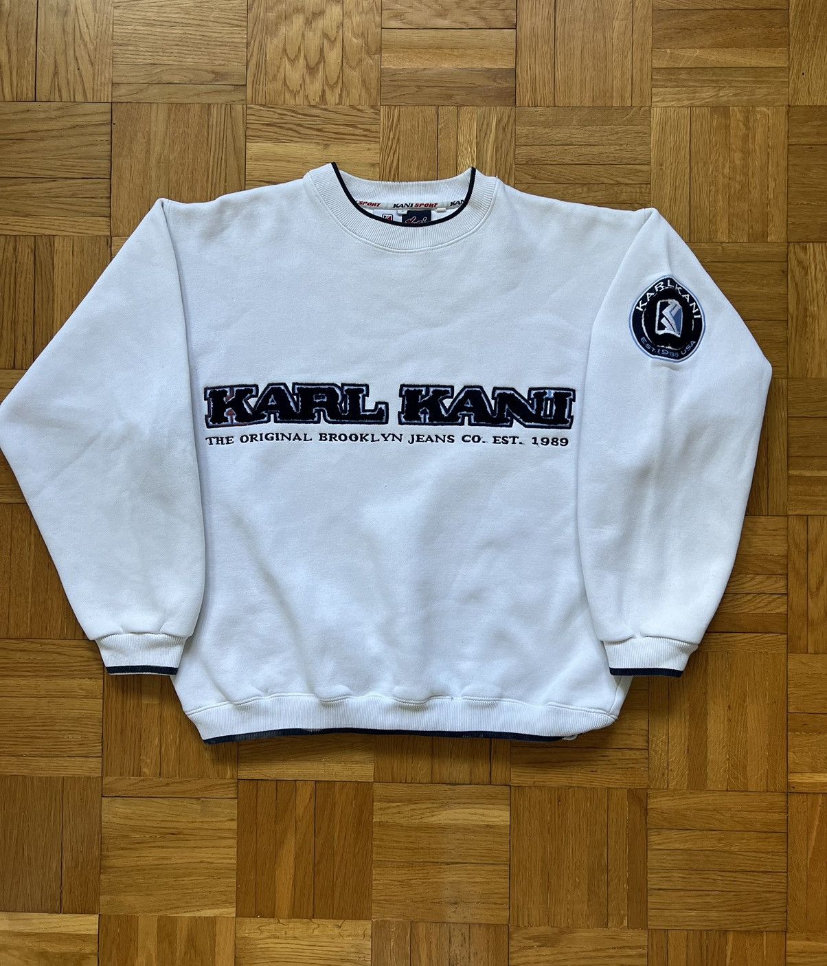 Karl Kani Sweatshirt Karl Kani Big Logo Vintage 90’s Boxy Fit 63x61 cm Size US L / EU 52-54 / 3 - 2 Thumbnail