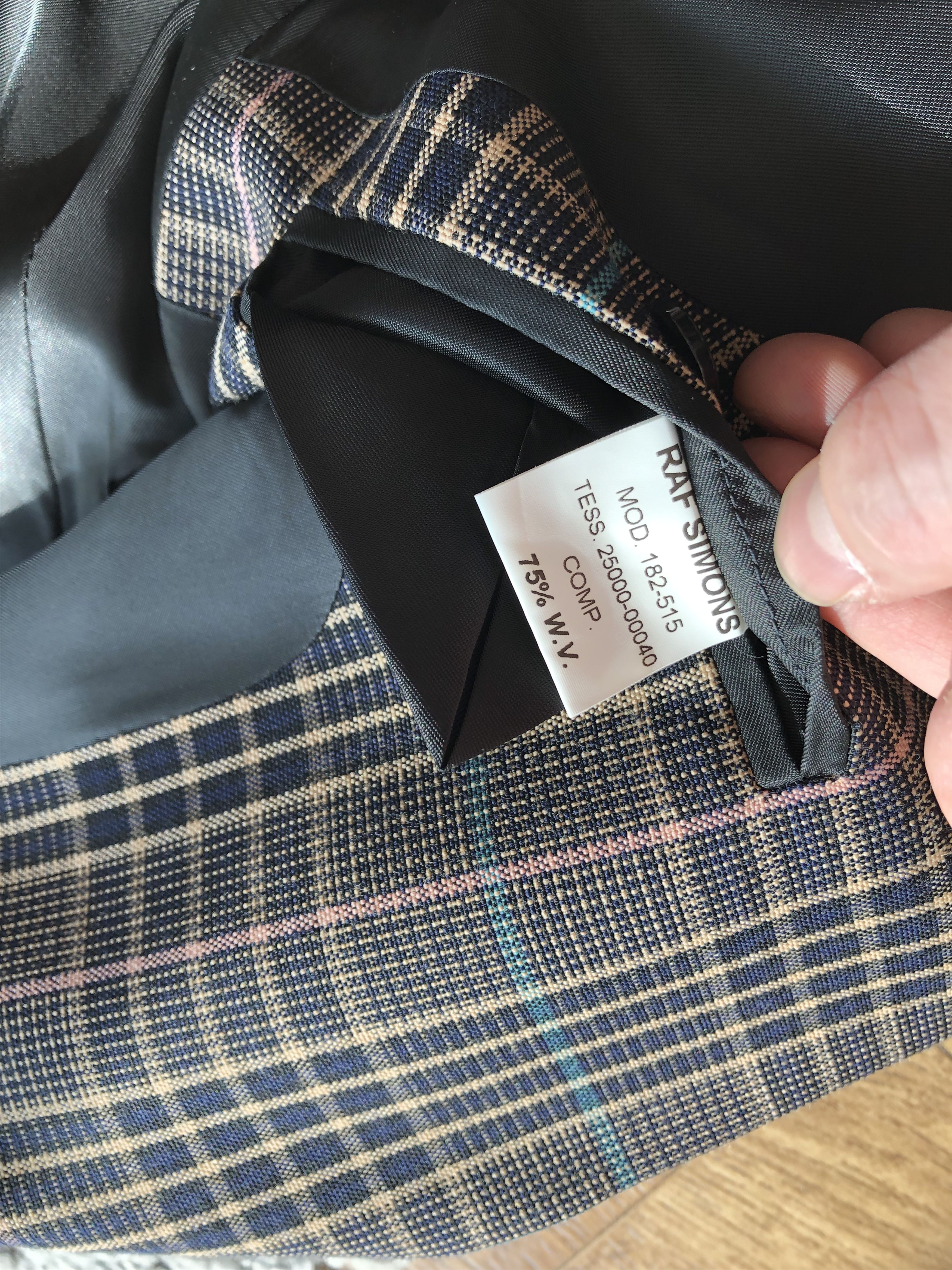 Raf Simons RAF SIMONS Open-Vent Detail Blazer Size 48R - 10 Thumbnail