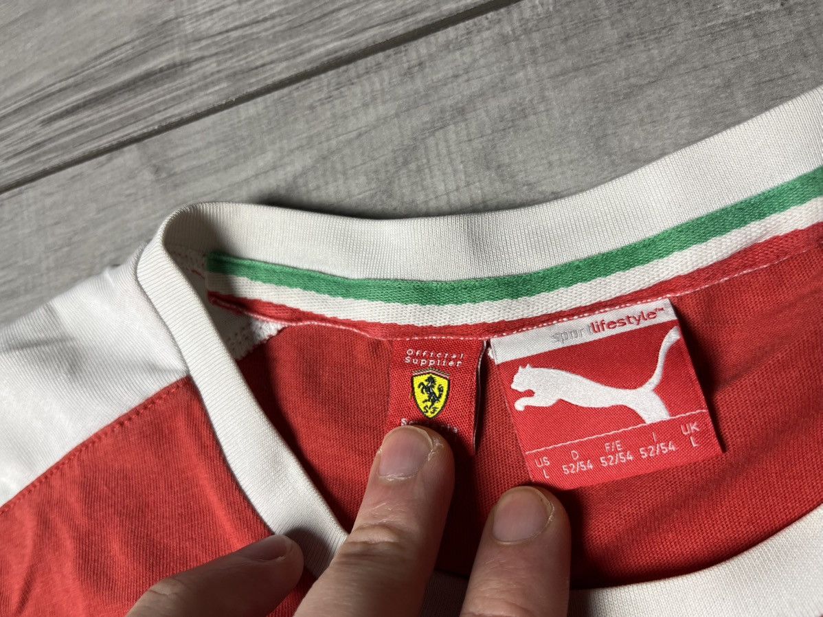Ferrari RACING FORMULA 1 SCUDERIA FERRARI SHIRT PUMA VETTEL ERA Size US L / EU 52-54 / 3 - 4 Thumbnail