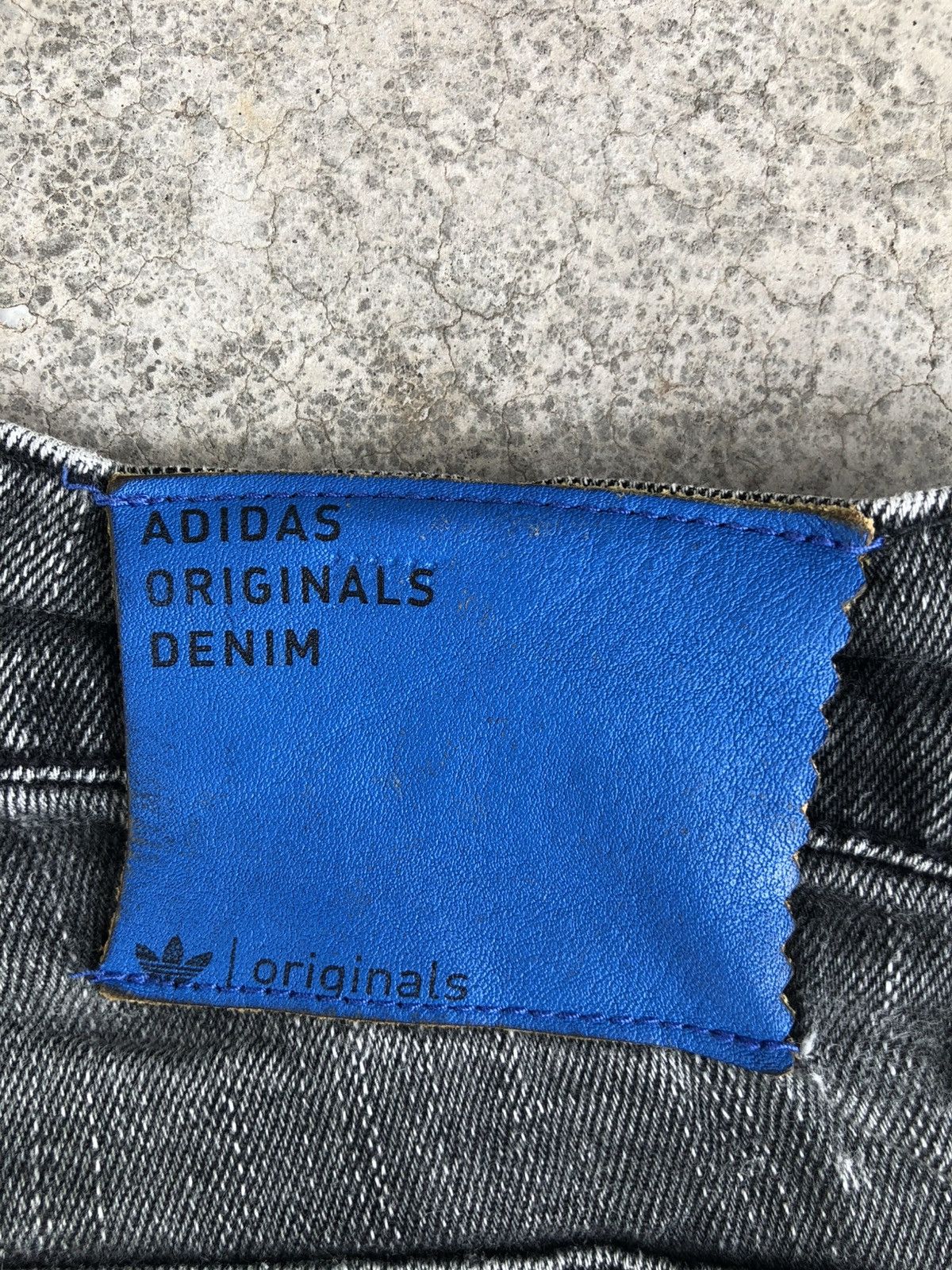 Who Decides War Adidas Distressed Jeans Patchwork Skinny Jeans Size US 34 / EU 50 - 19 Thumbnail