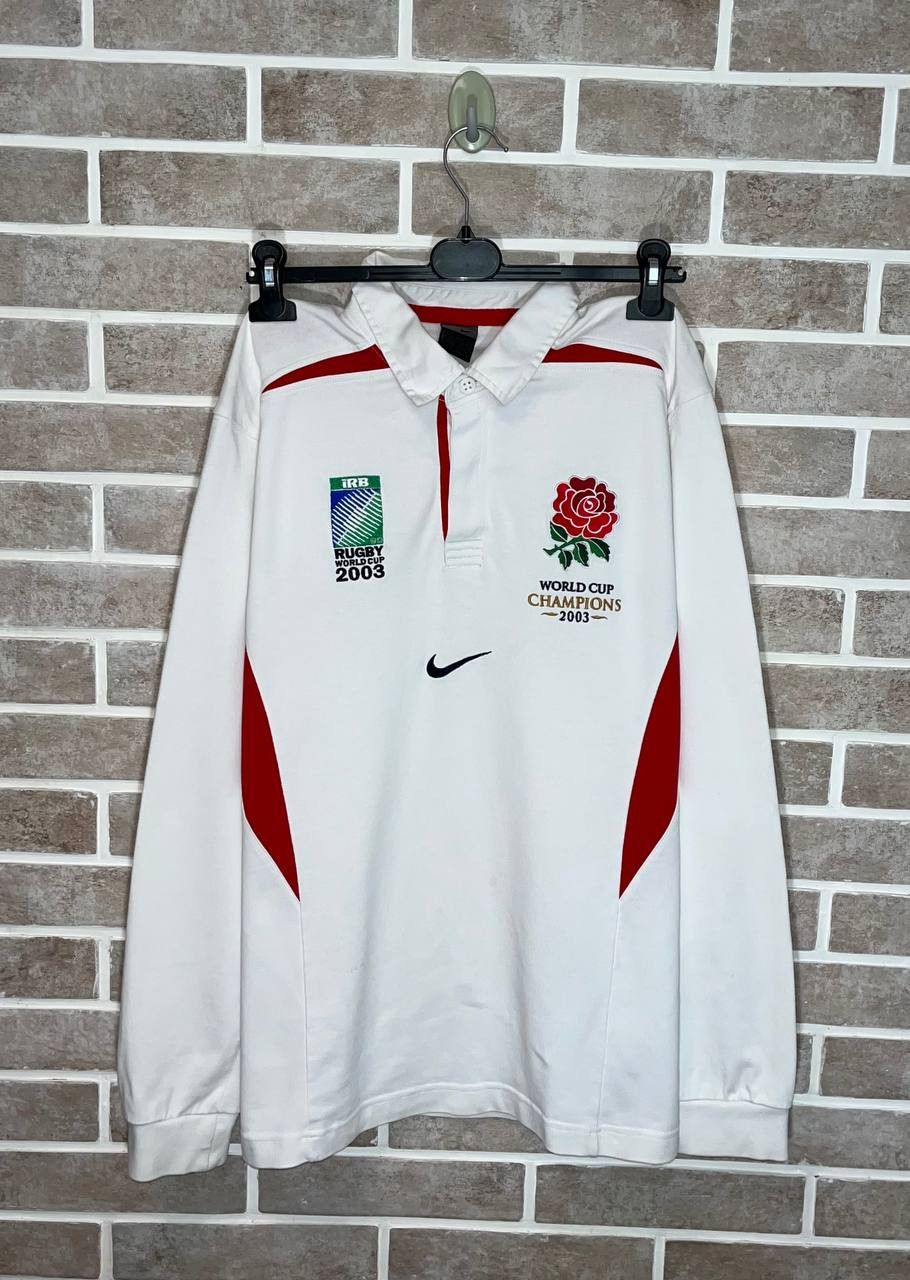 England 2003 Rugby World Cup Champions polo Shirt Nike