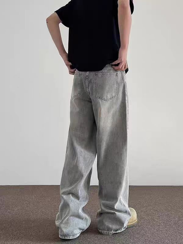 Japanese Brand × Jean Vintage High Street Gray Street Casual Jeans Size US 32 / EU 48 - 4 Thumbnail