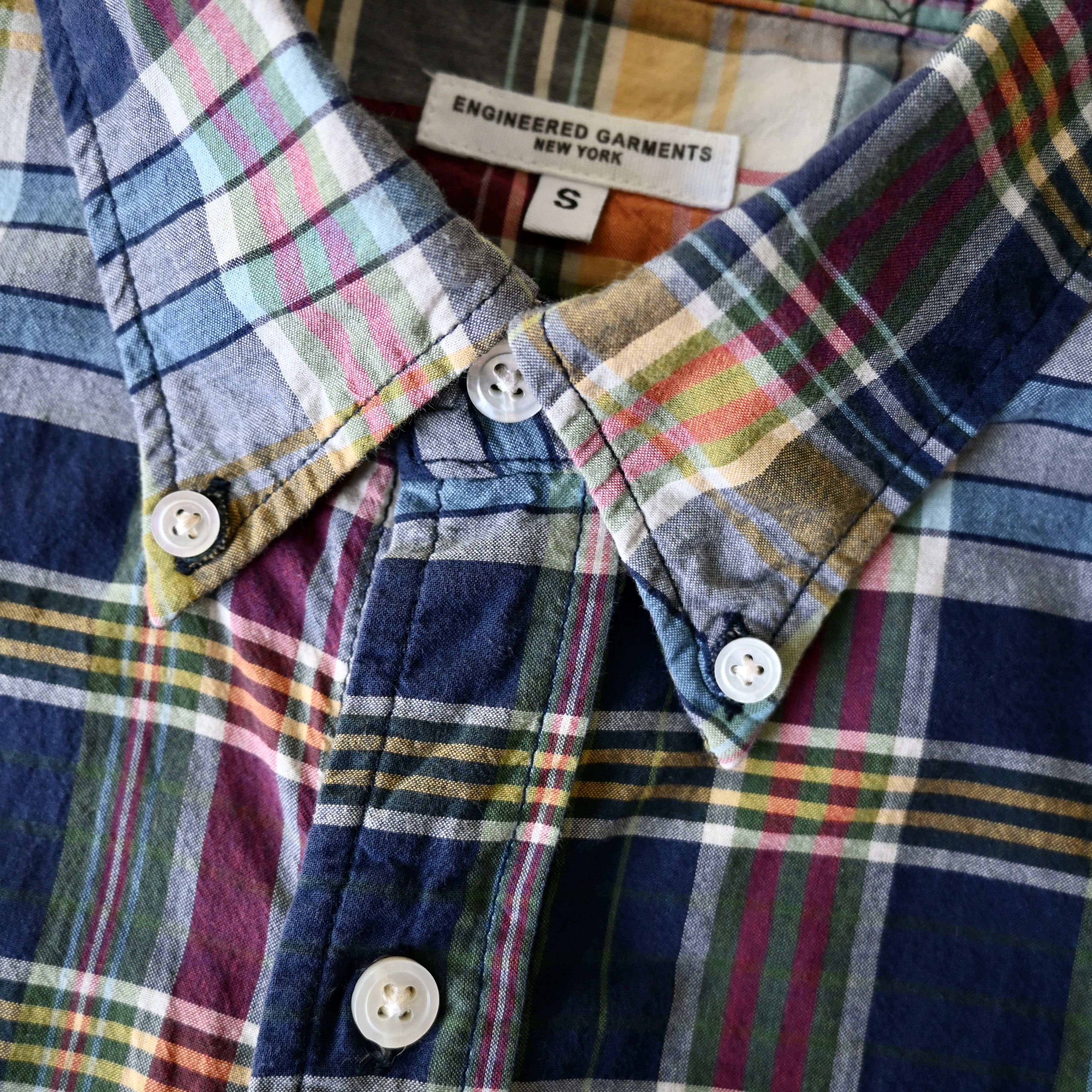 Engineered Garments Engineered Garments "19th Century BD Shirt" madras plaid, S Size US S / EU 44-46 / 1 - 16 Thumbnail