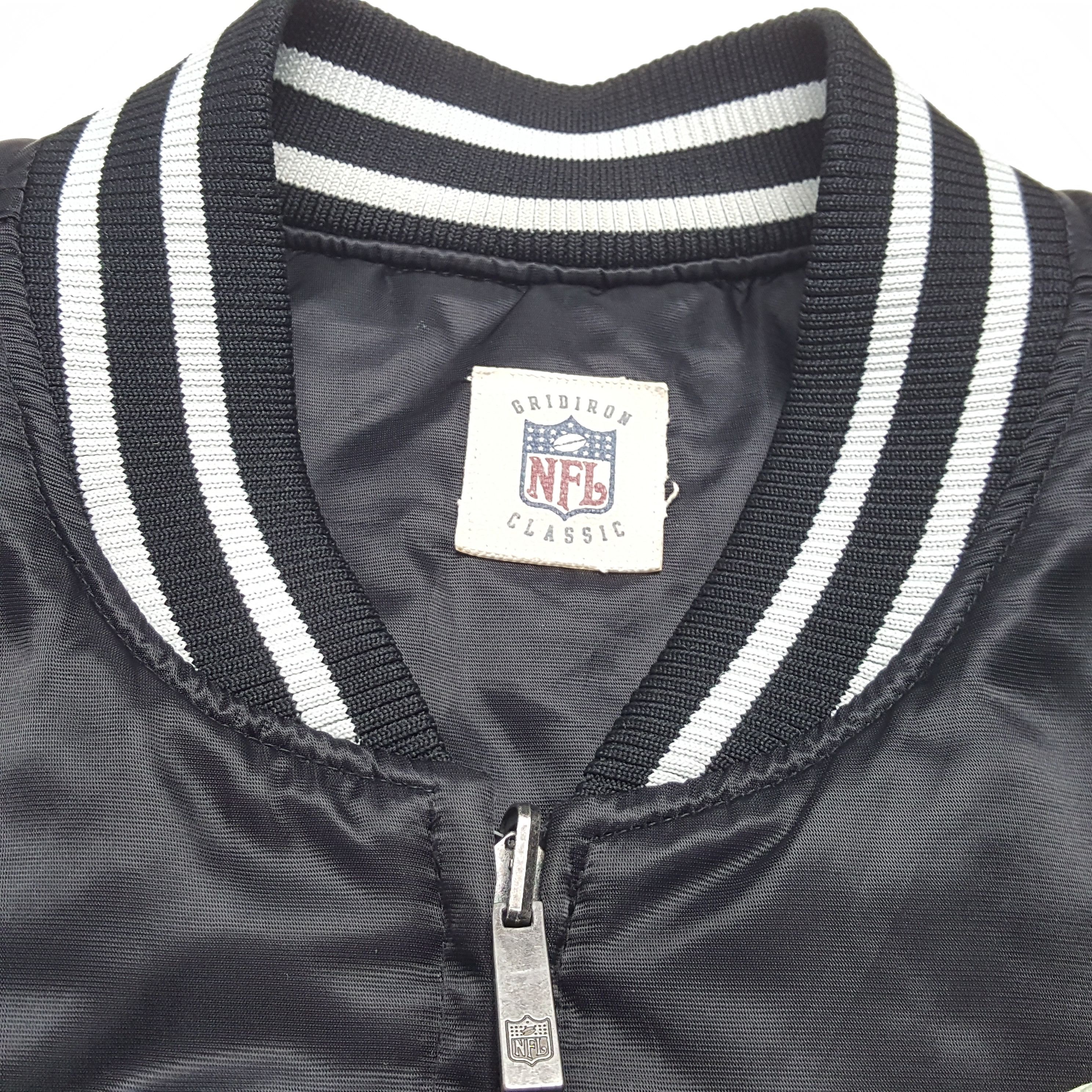NFL × Vintage RAIDERS American Sports Football NFL Reversible Jacket Size US XXL / EU 58 / 5 - 16 Thumbnail