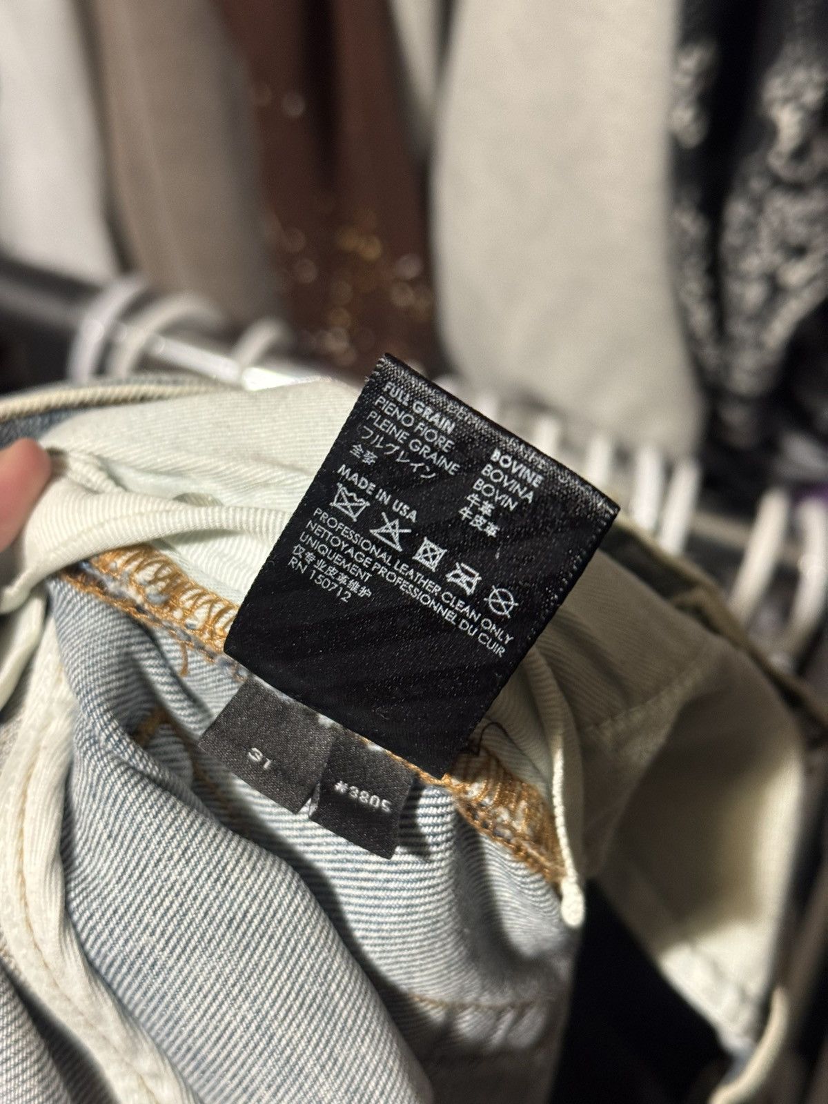 Amiri AMIRI MX1 BLUE DISTRESSED JEANS Size US 31 - 22 Thumbnail