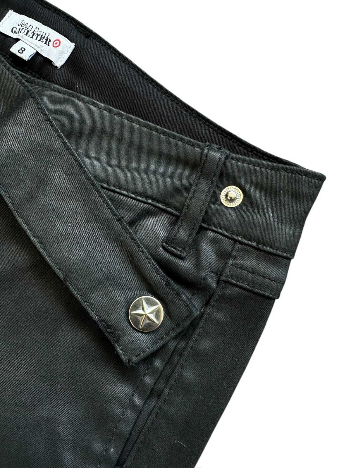 Jean Paul Gaultier 2010's Jean Paul Gaultier x Target coated slim jeans Size US 28 / EU 44 - 6 Thumbnail
