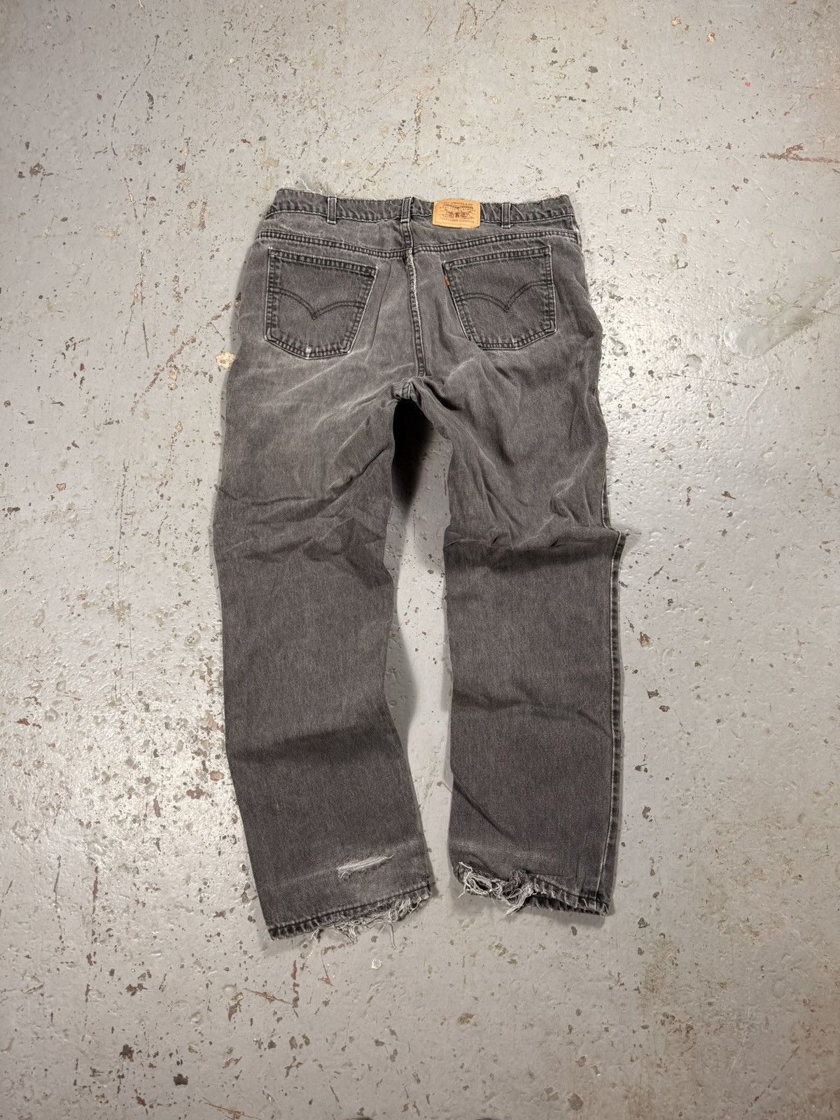 Levi's Vintage Ash Grey Faded Orange Tag Levi Jeans Size US 36 / EU 52 - 8 Thumbnail