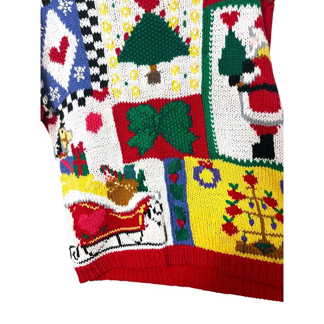 Other Vintage 90’s The Eagle’s Eye Christmas Pullover Noel Santa S Size L / US 10 / IT 46 - 4 Thumbnail
