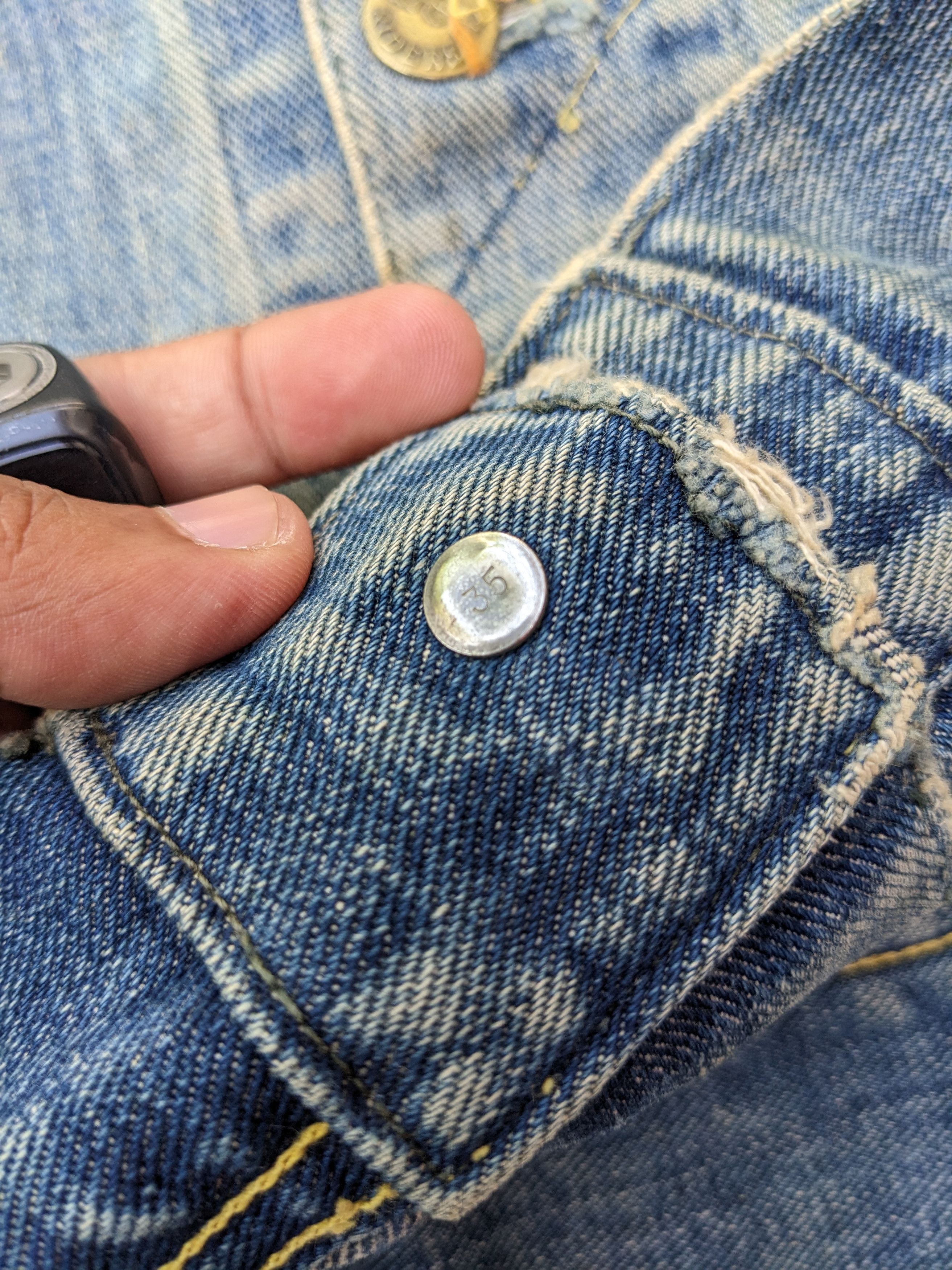 Lee × Vintage Vintage 60s Lee sanforized trucker jacket Size US S / EU 44-46 / 1 - 8 Thumbnail