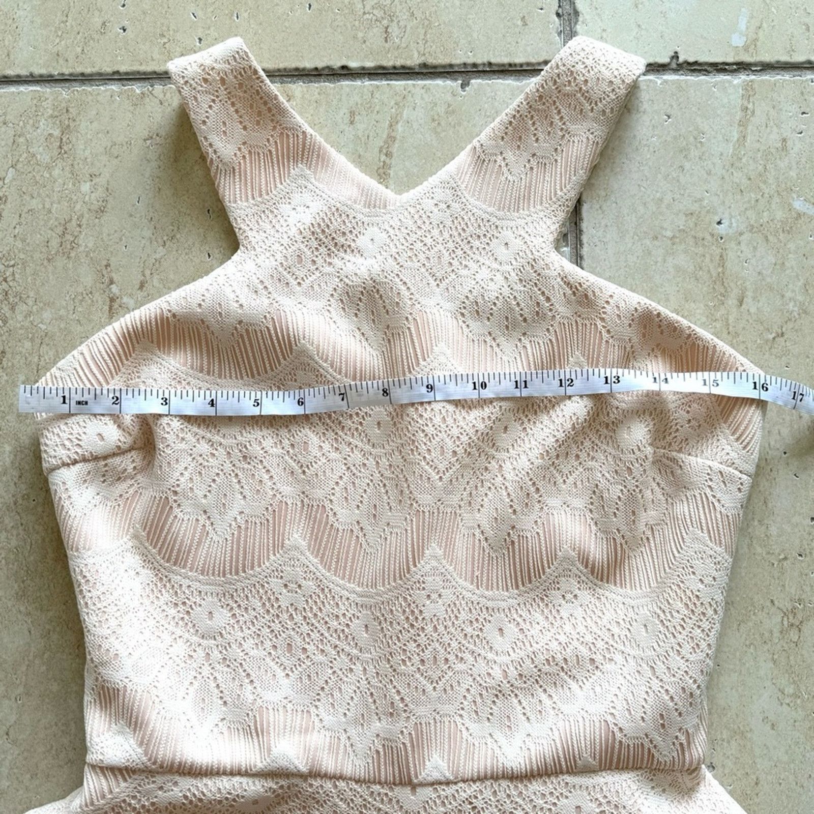 Other AQUA Dress, Size M, Lace beige Size M / US 6-8 / IT 42-44 - 7 Thumbnail