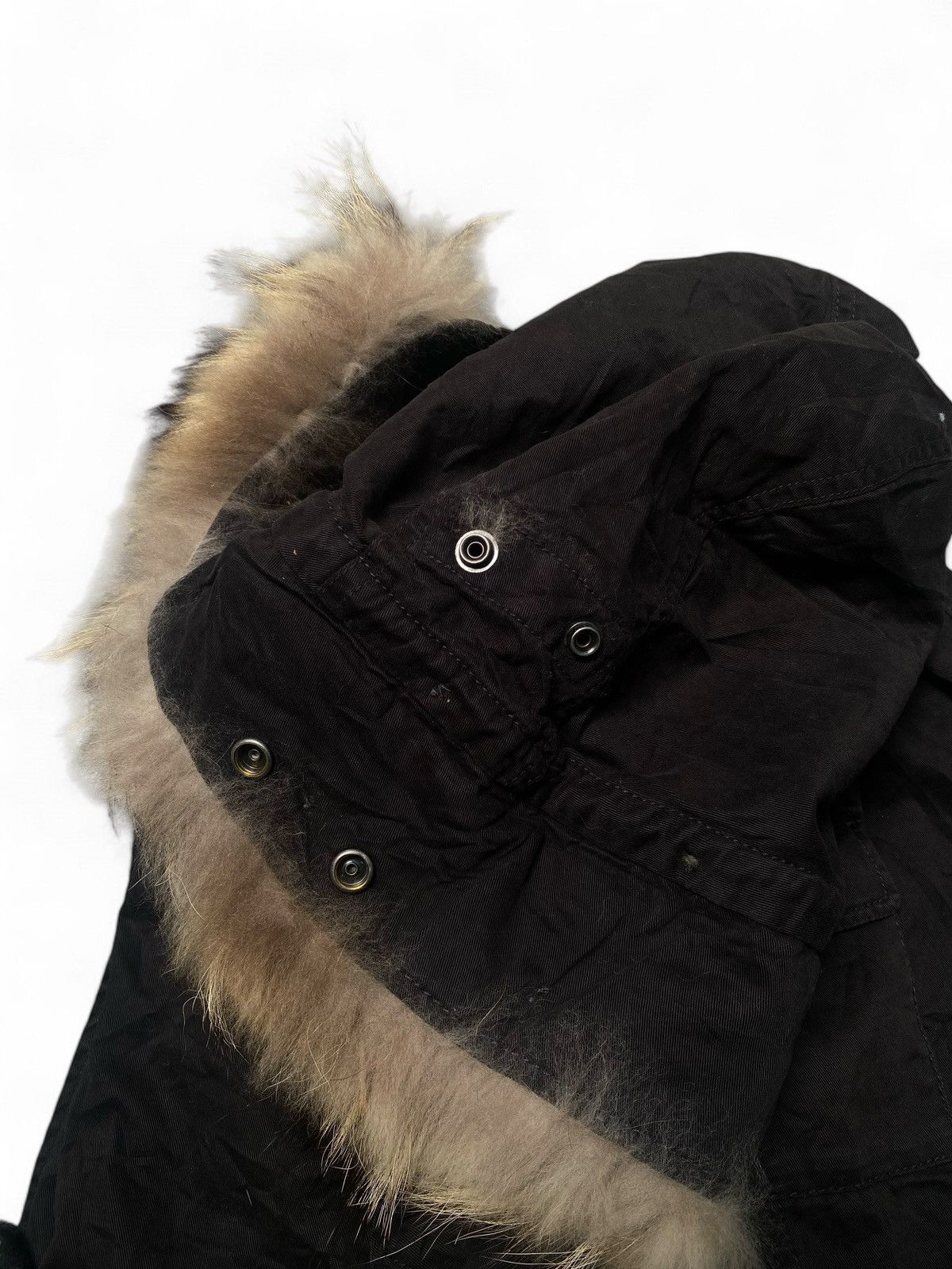 If Six Was Nine Moussy Fur Parka 00's Size US M / EU 48-50 / 2 - 6 Thumbnail