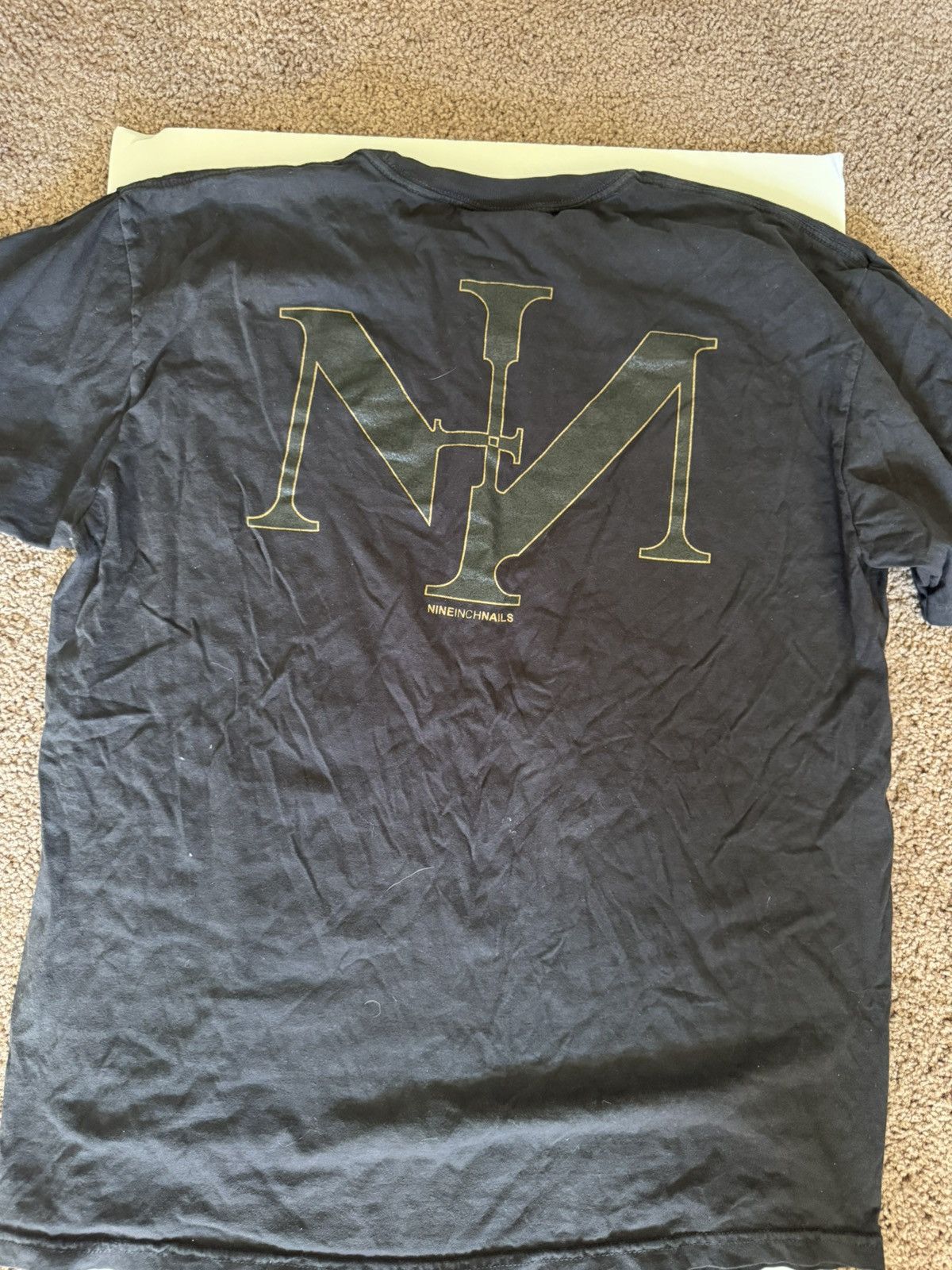 Other official nin 1991 "sin" t shirt reissue - black Size US XL / EU 56 / 4 - 2 Thumbnail
