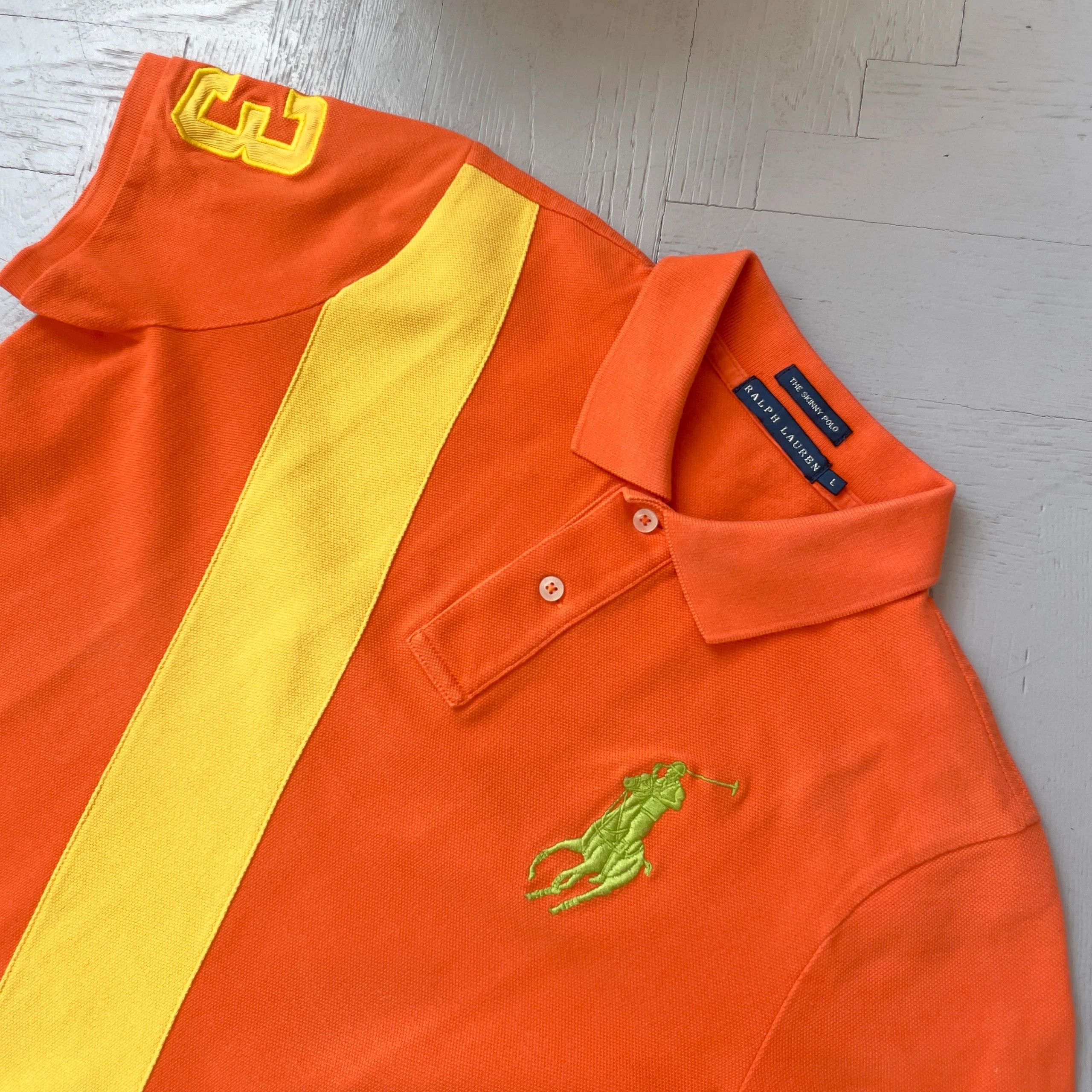 Polo Ralph Lauren Polo by Ralph Lauren Preppy Polo Shirt Size L / US 10 / IT 46 - 4 Thumbnail