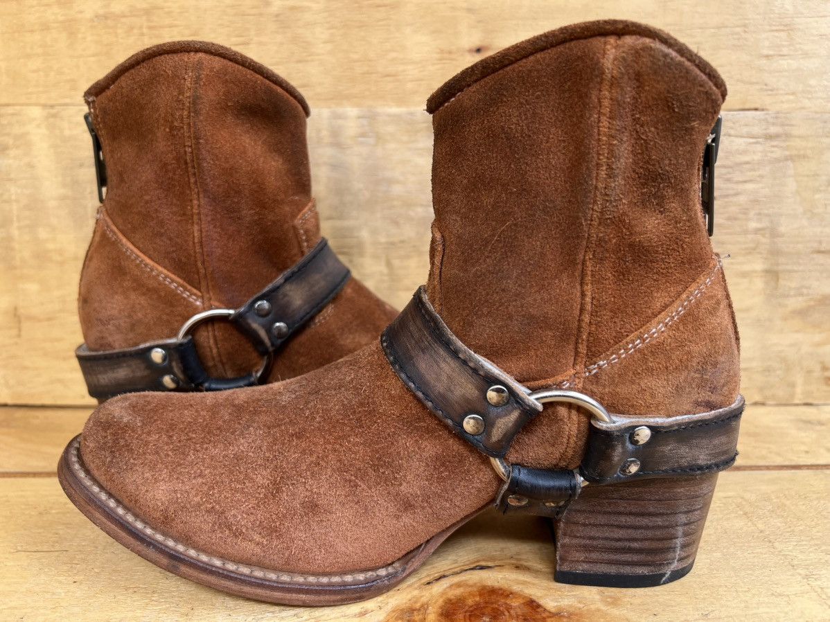 FREEBIRD Freebird By Steven SPIRIT Brown Leather Suede Western Boots Size US 6 / IT 36 - 7 Thumbnail