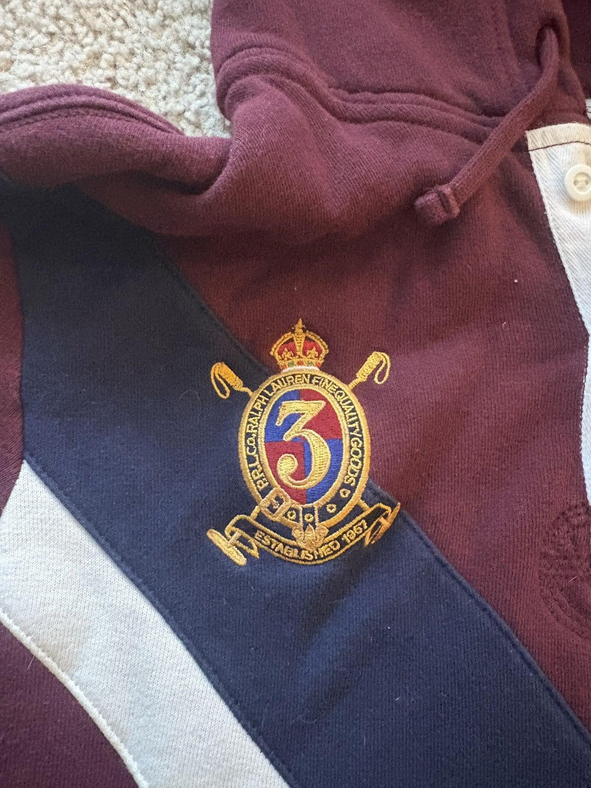 Polo Ralph Lauren Y2K Polo Ralph Lauren Big Pony Hoodie Size US S / EU 44-46 / 1 - 2 Thumbnail