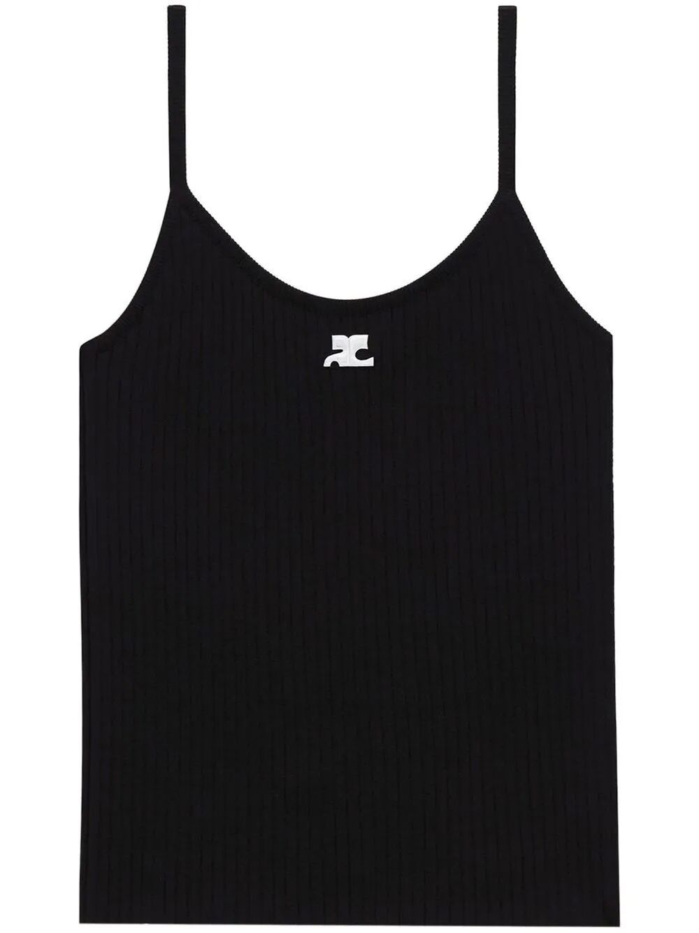 Courreges "REEDITION" KNIT TANK TOP Size S / US 4 / IT 40 - 1 Thumbnail