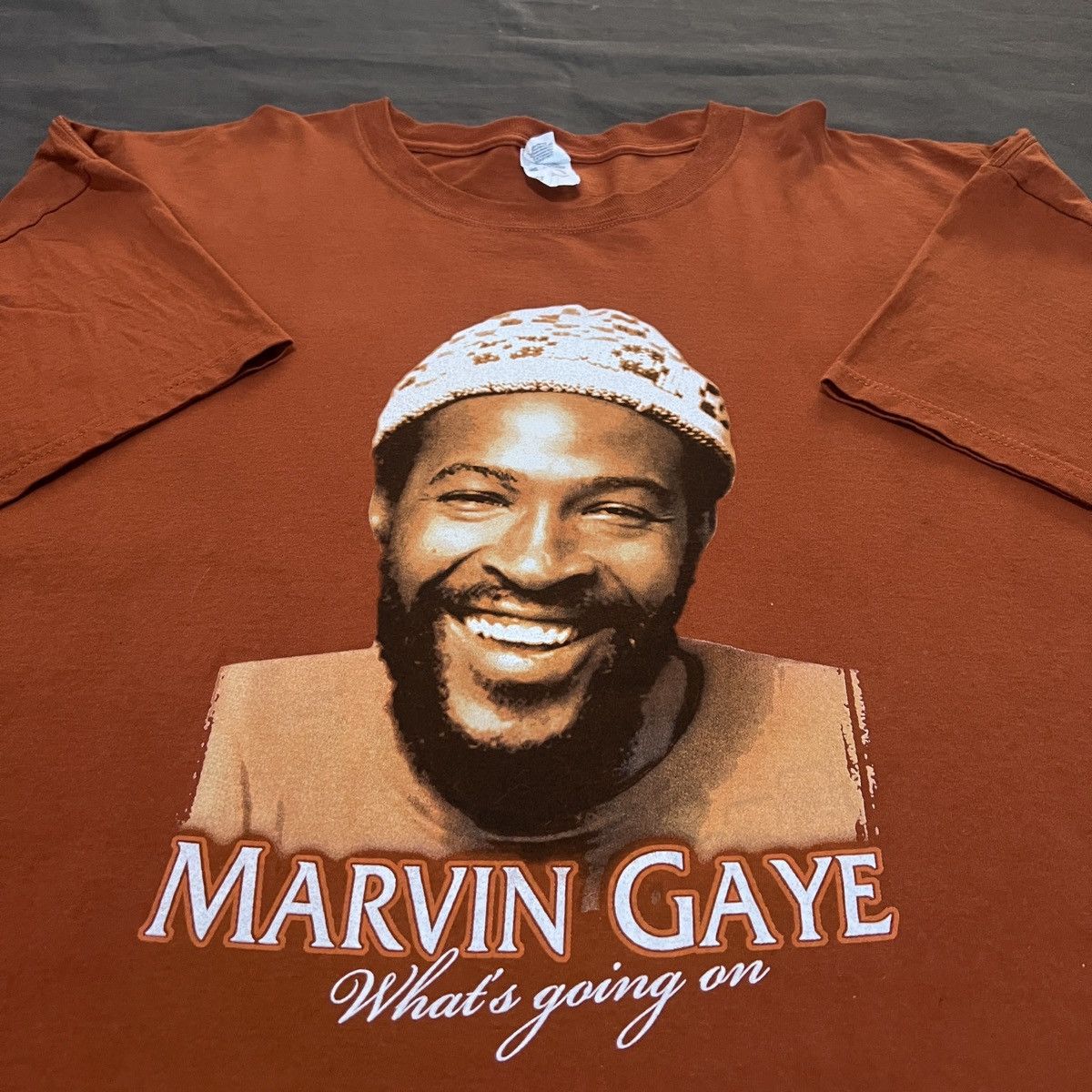 Band Tees × Rap Tees × Vintage Vintage Y2K Marvin Gaye Tee R&B Soul 3XL oversized Size US XXL / EU 58 / 5 - 3 Thumbnail