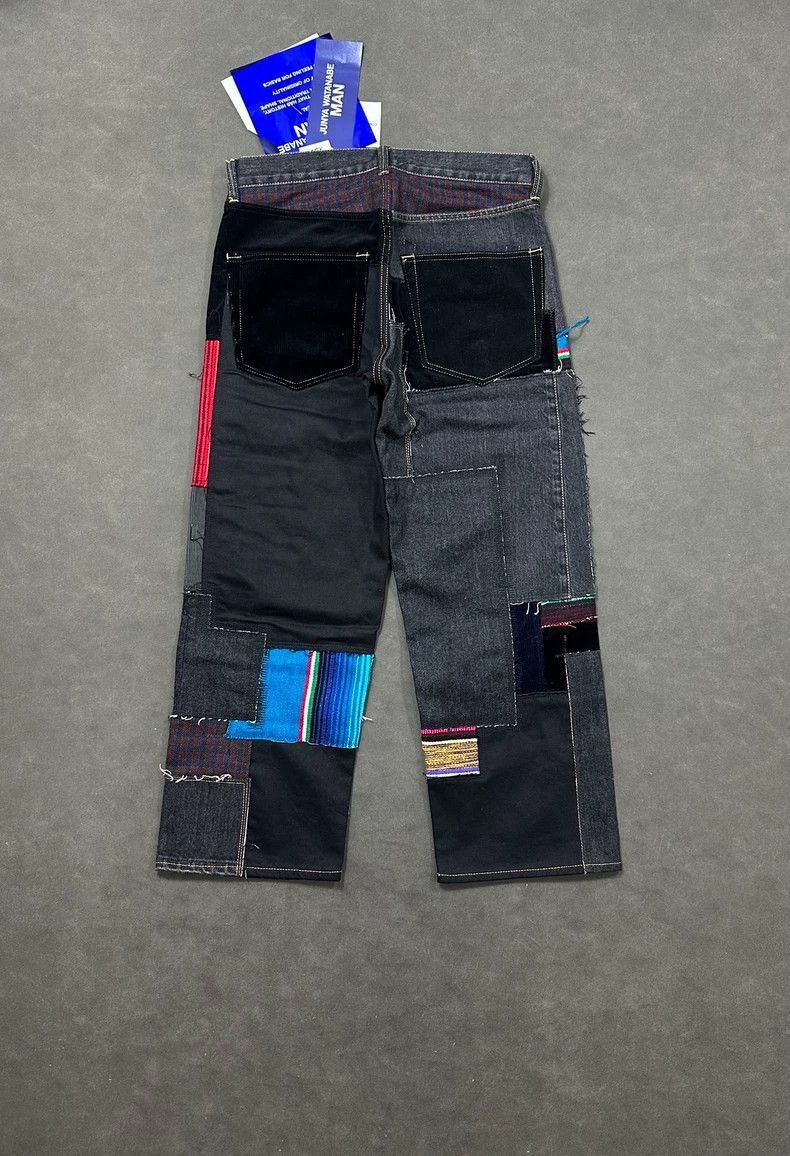 Junya Watanabe Junya Watanabe Rainbow Patchwork Denim Jeans Size US 27 - 4 Thumbnail