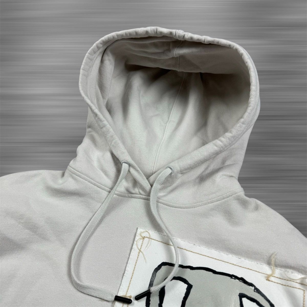 Acne Studios Acne Studios Grant Levy Lucero Ceramic Patch Hoodie Size US S / EU 44-46 / 1 - 3 Thumbnail