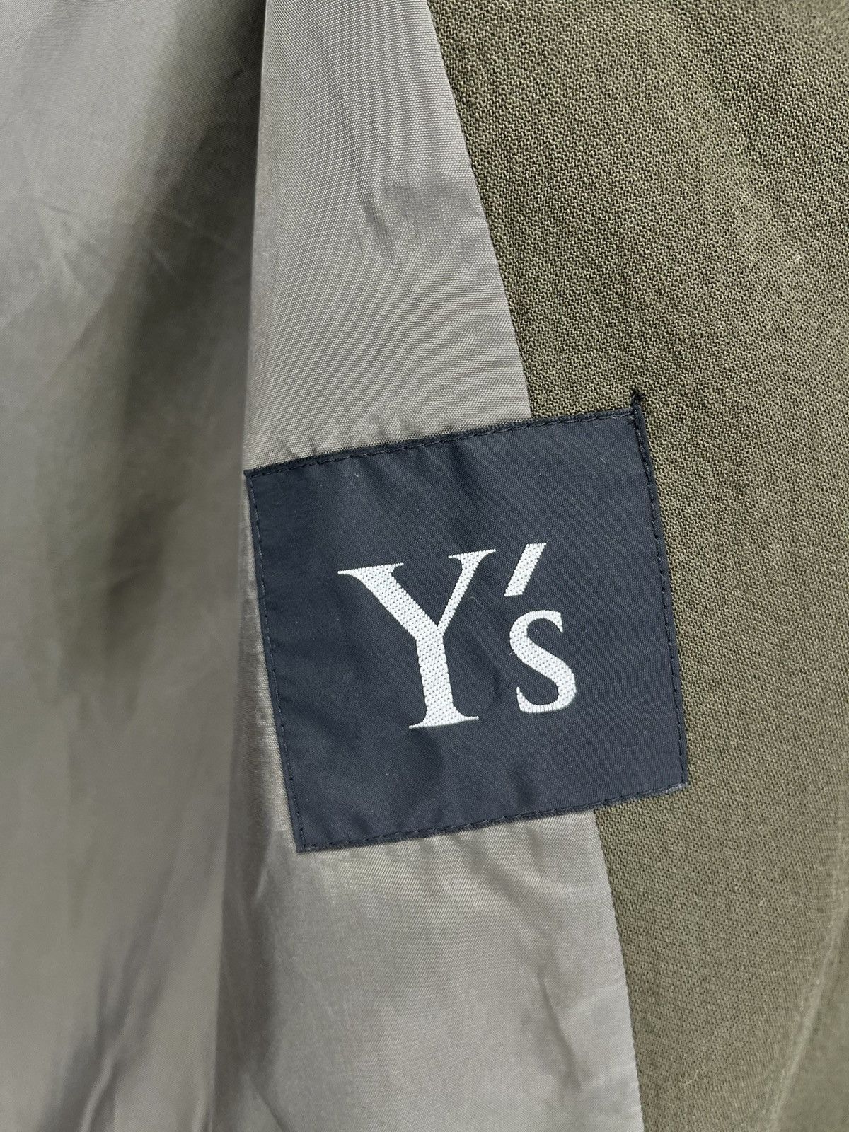 Yohji Yamamoto Vintage Yohji Yamamoto Trashed Wool Blazer Coats Jacket Size US M / EU 48-50 / 2 - 8 Thumbnail