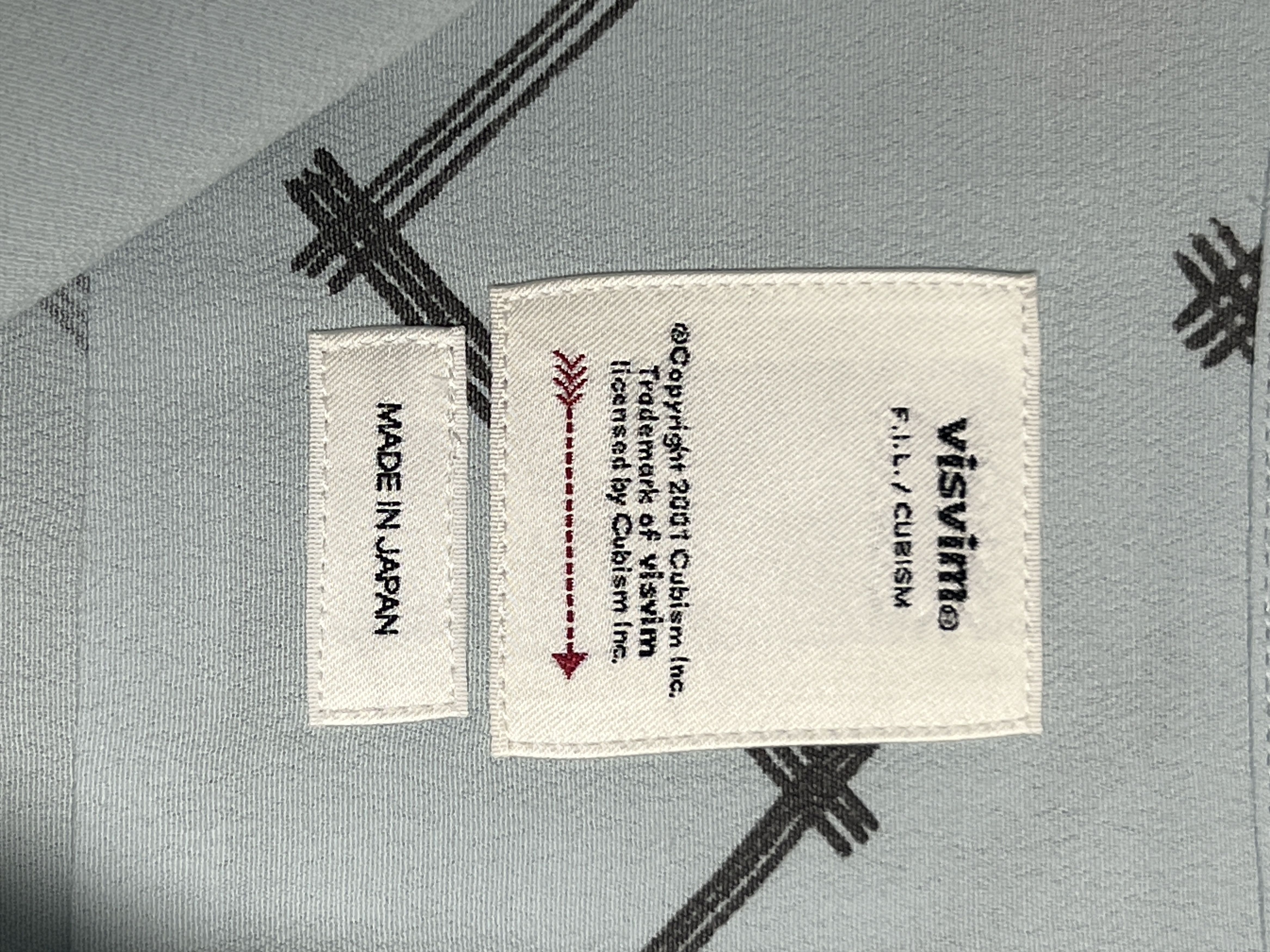 Visvim Copa Bat Print Crepe Camp Collar Shirt Size US XL / EU 56 / 4 - 4 Thumbnail