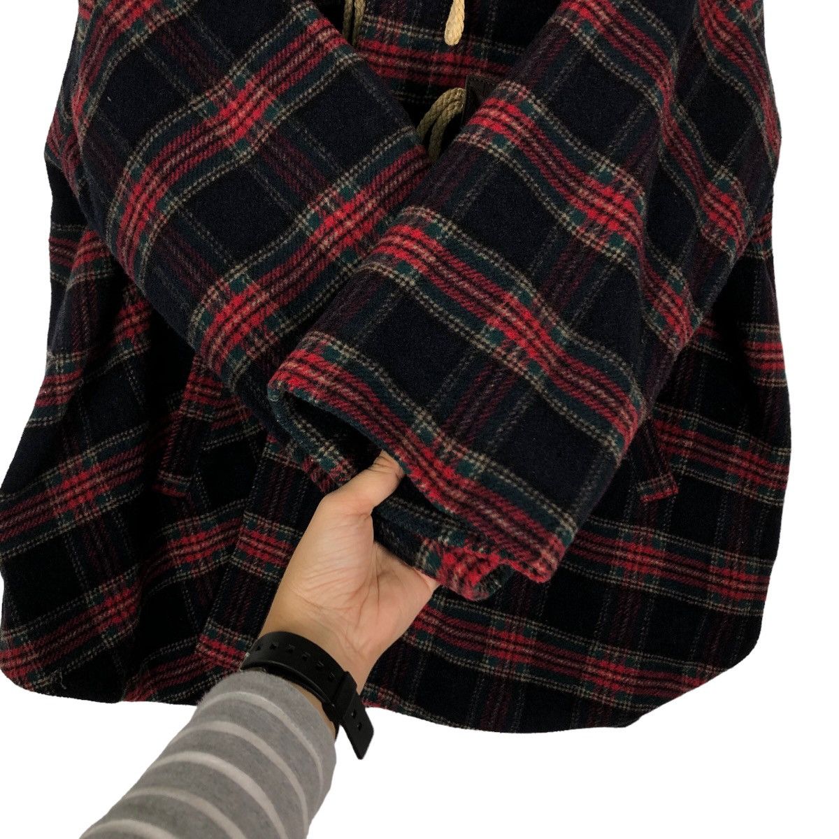 Issey Miyake Rare Oversize Hoodie Jacket Tartan Design Ne-Net Japan Made Size US M / EU 48-50 / 2 - 13 Thumbnail