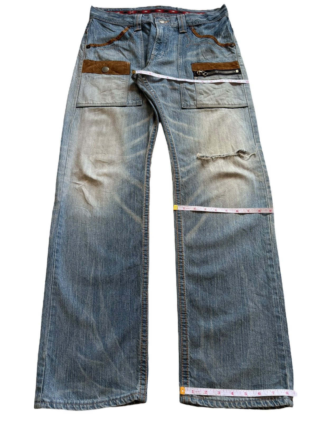 Edwin Exclusive Vintage Edwin Fatigue Baggy Bush Denim Pants Size US 34 / EU 50 - 14 Thumbnail