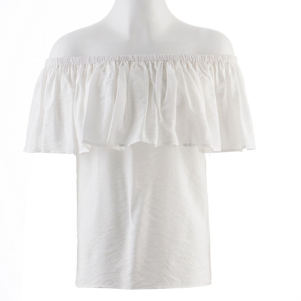 Other Off the shoulder tencel blouse Size M / US 6-8 / IT 42-44 - 1 Thumbnail