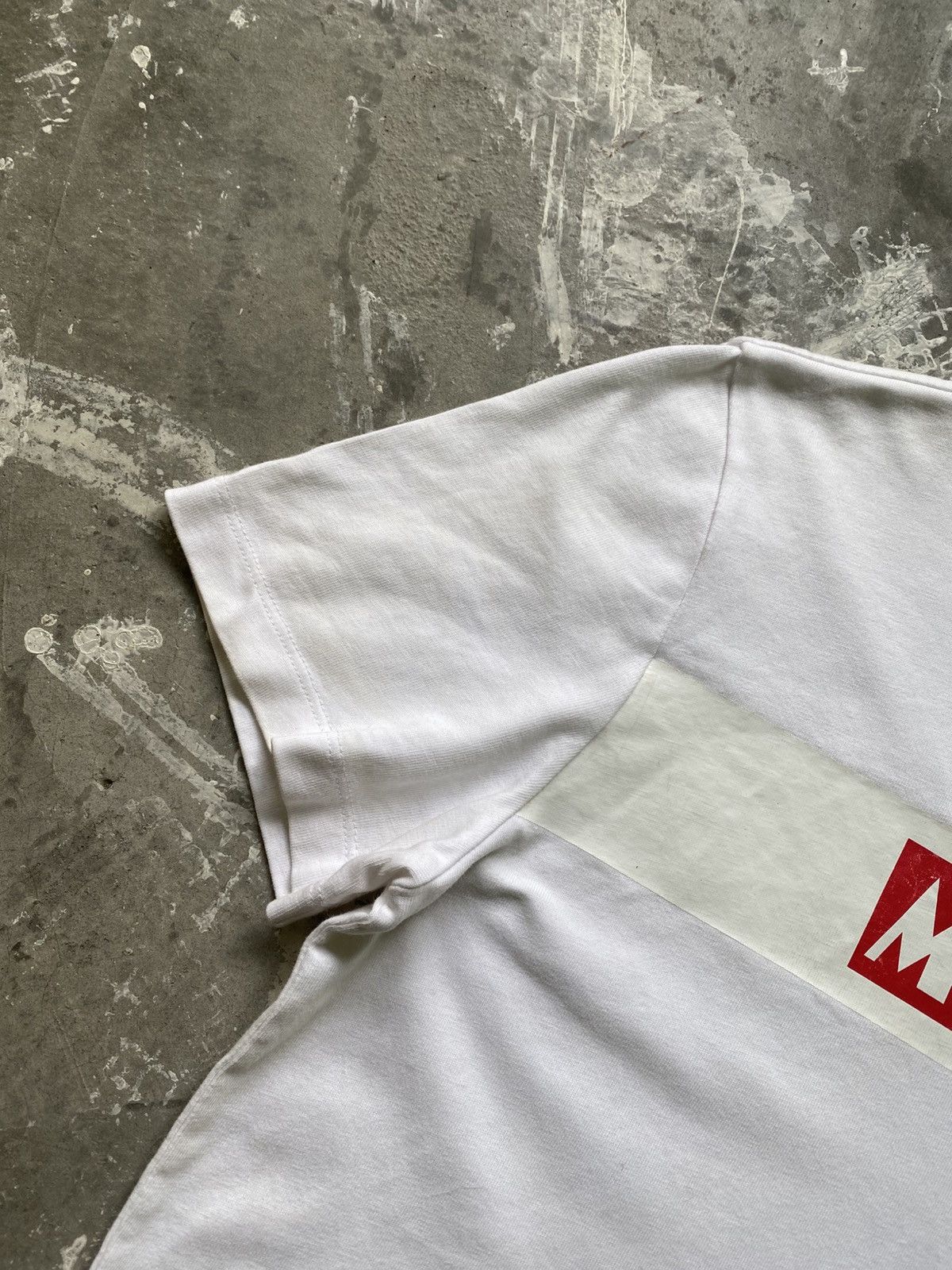 Moncler Moncler Box Logo White T-Shirt Size US S / EU 44-46 / 1 - 4 Thumbnail