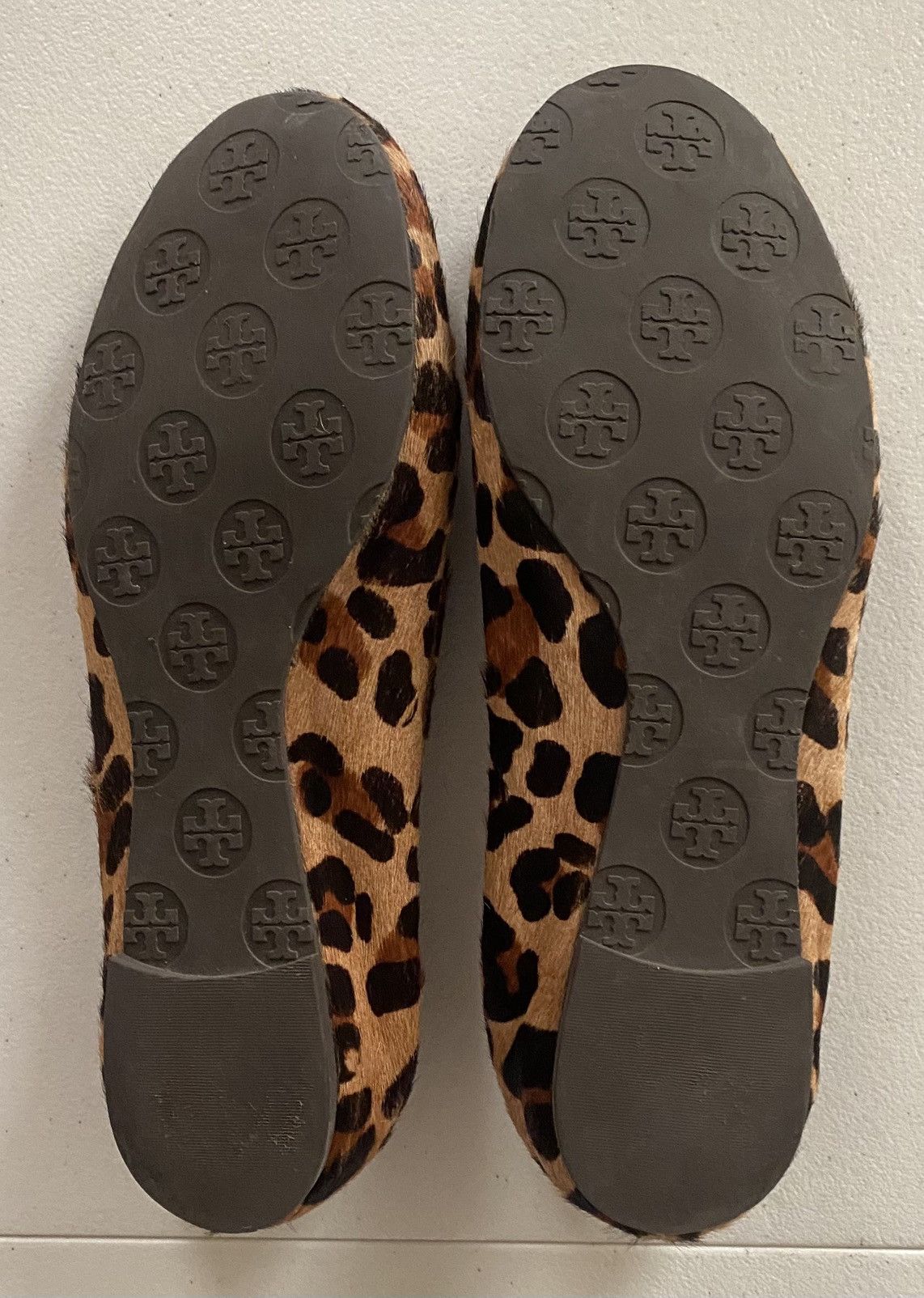 Tory Burch Tory Burch Brown Leopard Print Pony Hair Reva Ballet 7.5 US Size US 7.5 / IT 37.5 - 8 Thumbnail