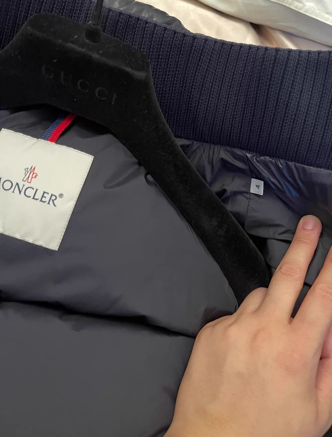 Moncler MONCLER Limited Puffer Jacket Size 4 Deep Blue New Unworn Size US XL / EU 56 / 4 - 8 Thumbnail