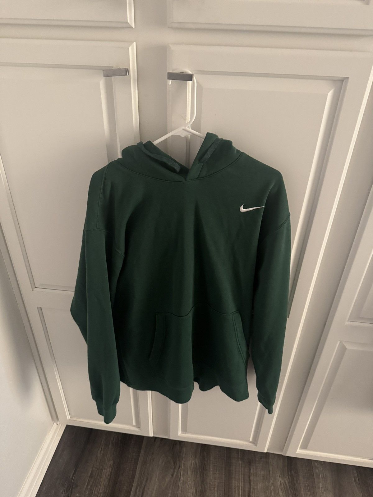 Nike Green Nike Hoodie Size US XL / EU 56 / 4 - 1 Thumbnail