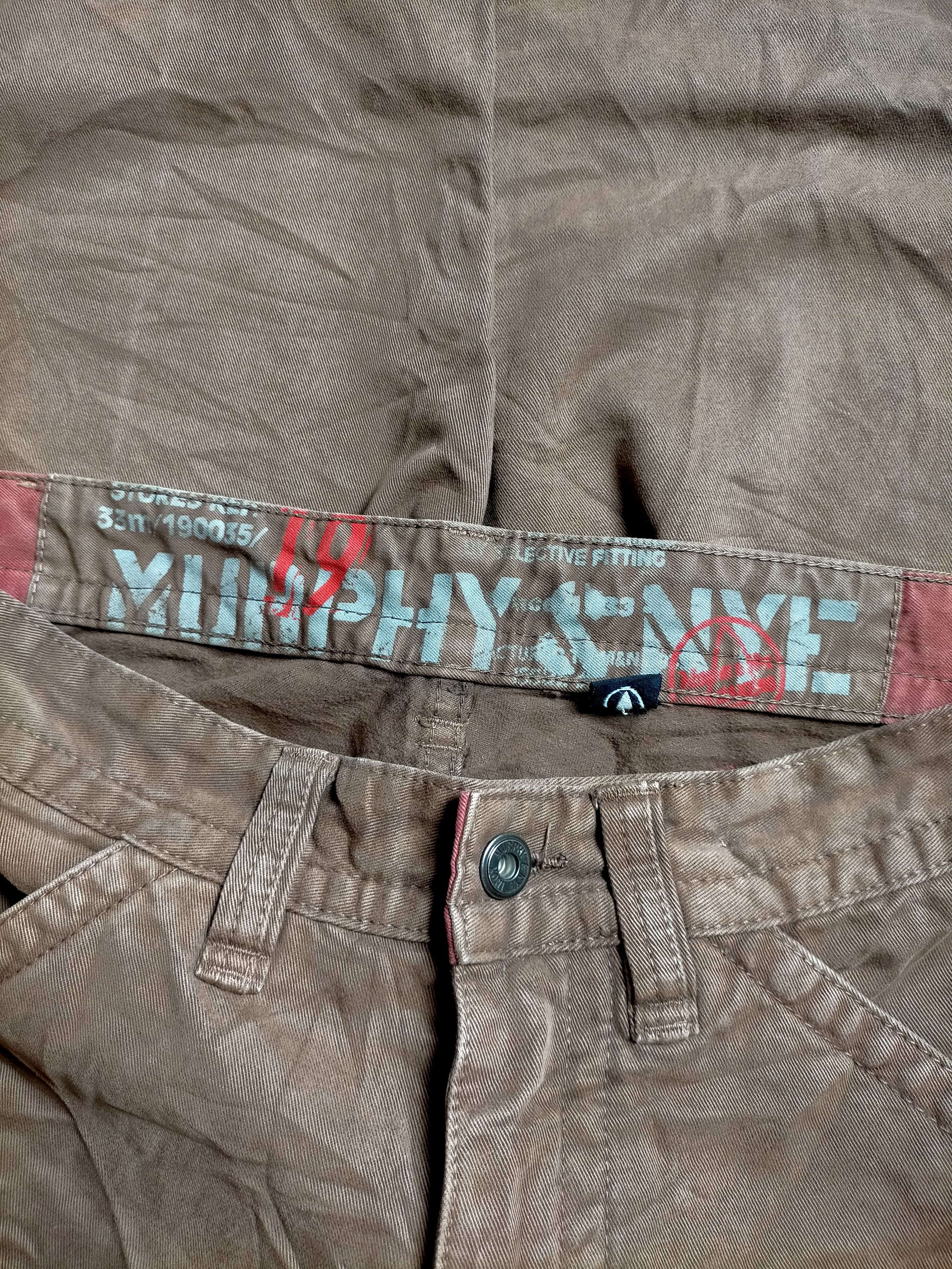 Hysteric Glamour × Japanese Brand Murphy &Nye Double Knee Worker Pants Size US 31 - 12 Thumbnail