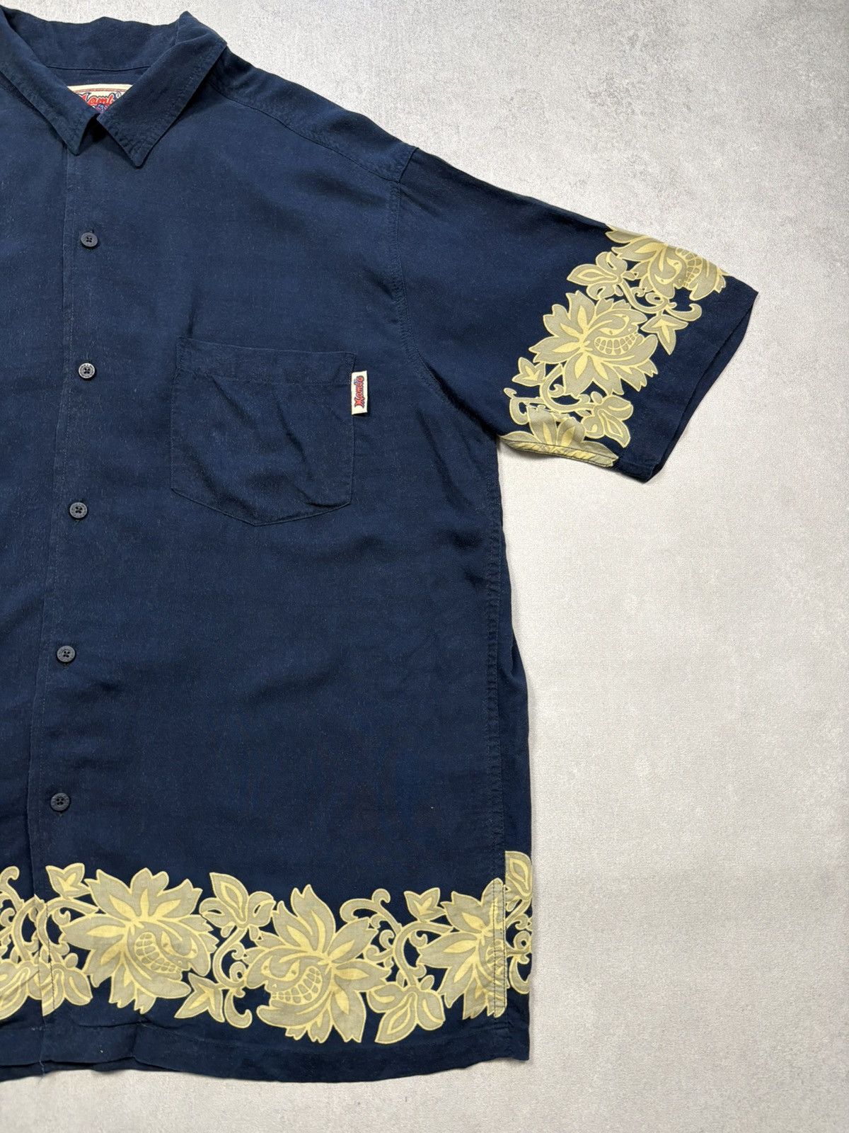 Mambo Mambo Loud Shirts Floral Border Rayon Shirt 90s Australia M Size US M / EU 48-50 / 2 - 3 Thumbnail