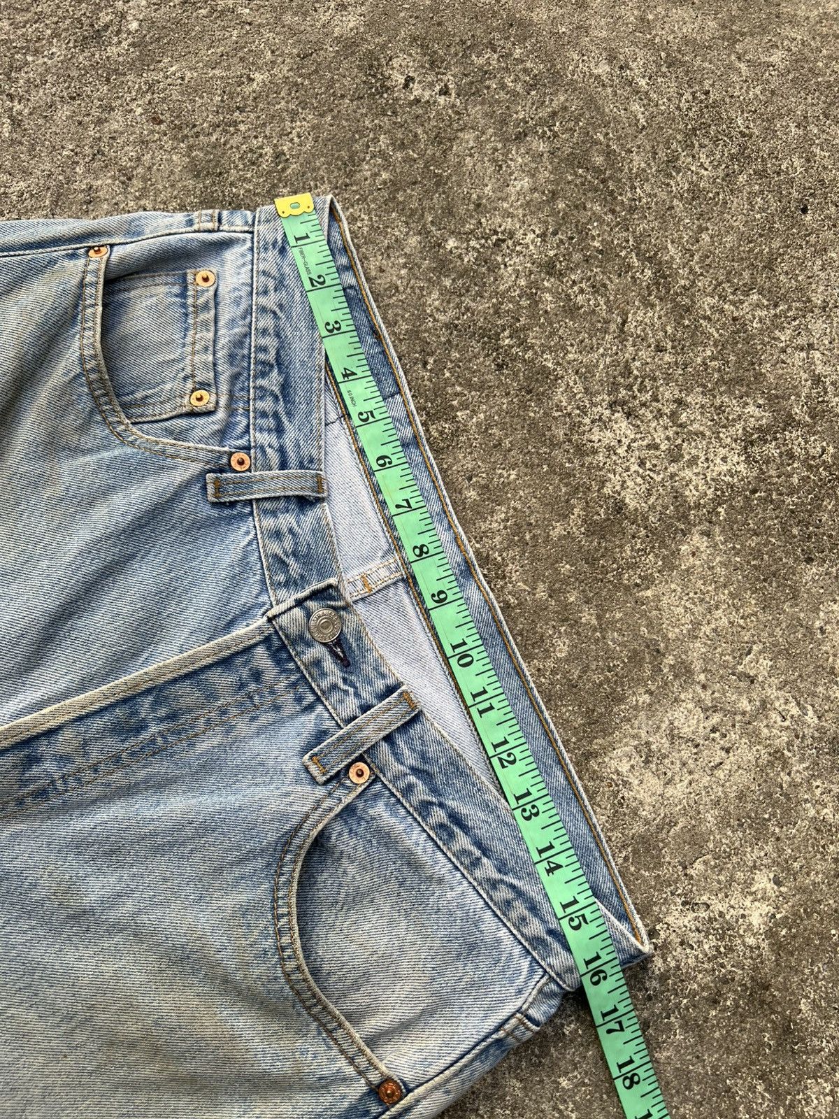 Levi's Vintage 90’s Levi’s 501xx Faded Distressed Mud Wash Jean#USA Size US 32 / EU 48 - 3 Thumbnail
