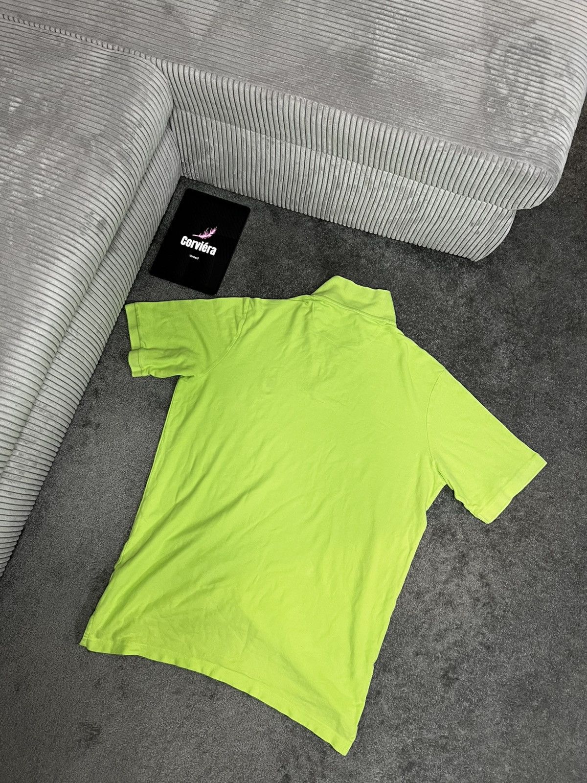 Chaps Ralph Lauren × Designer × Vintage Chaps Vintage Polo Shirt in Light Green Size US XL / EU 56 / 4 - 5 Thumbnail