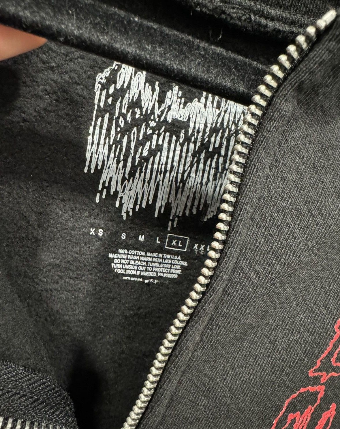 Ken Carson × Playboi Carti AGC TOUR GO GORE ZIP UP Size US XL / EU 56 / 4 - 3 Thumbnail