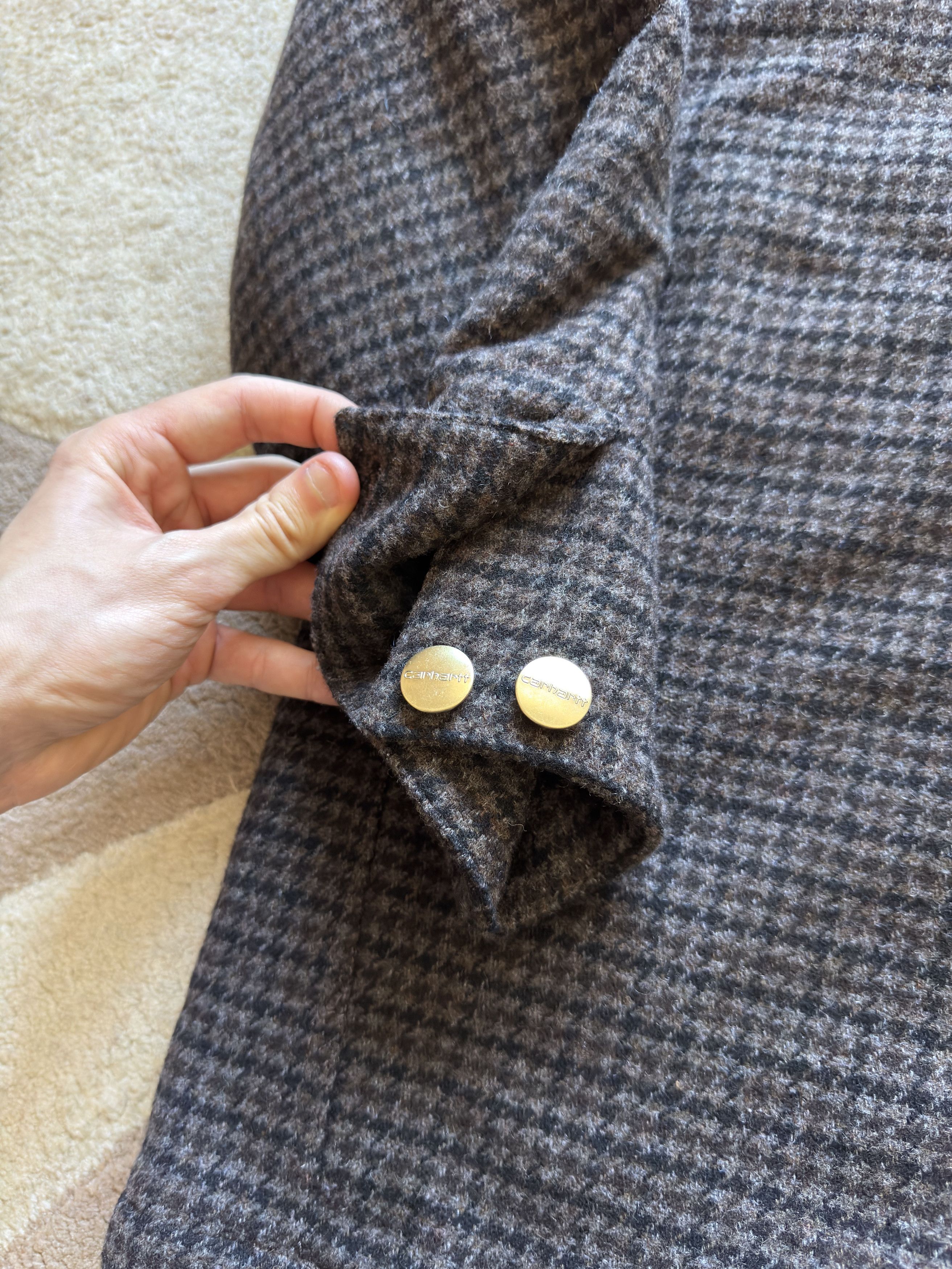 Carhartt Wip Carhartt WIP Lowis Wool Chore Coat Overcoat Brown New Winter Size US M / EU 48-50 / 2 - 10 Thumbnail