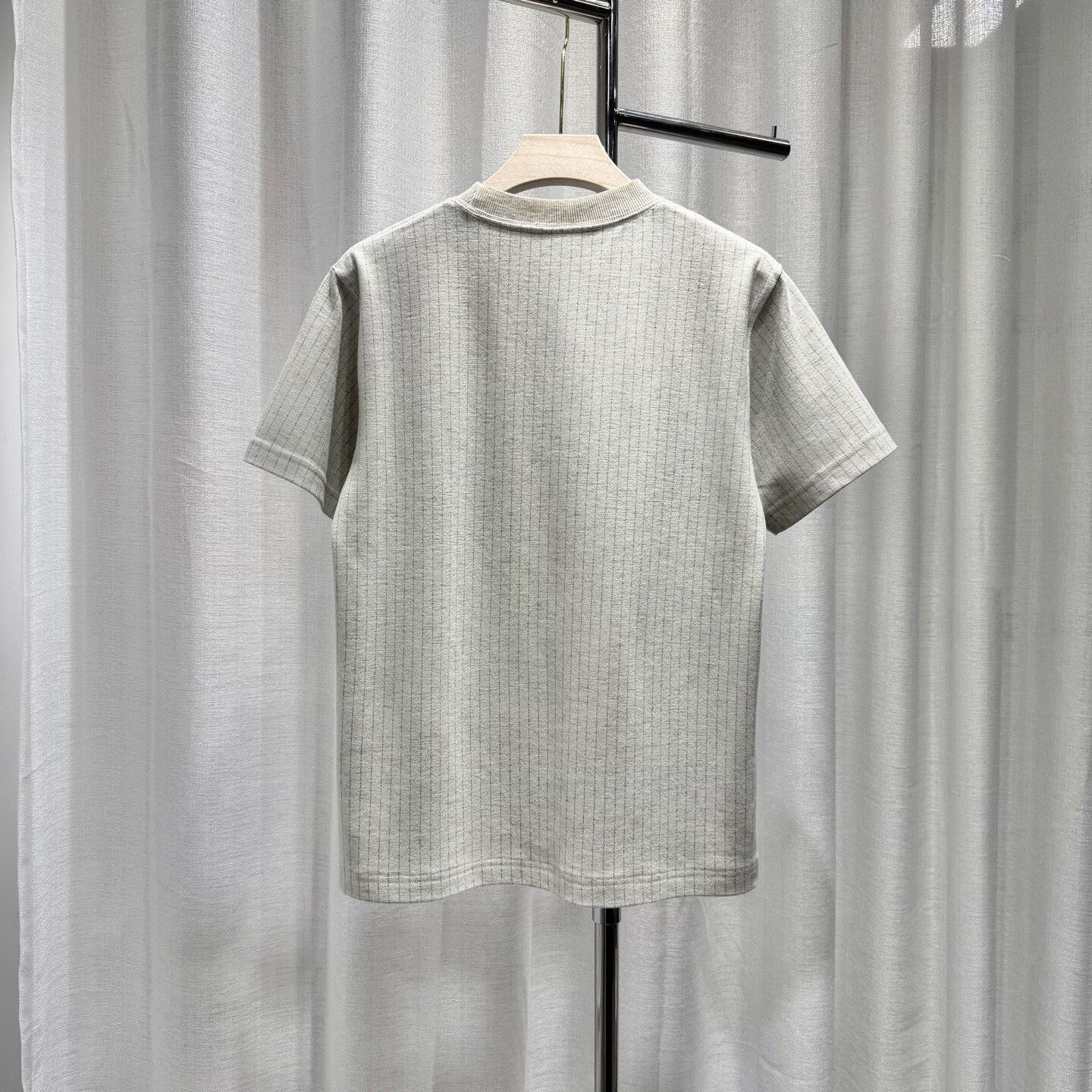 Dior Dior Wool-Cotton Blend Striped T-Shirt Size US XS / EU 42 / 0 - 2 Thumbnail