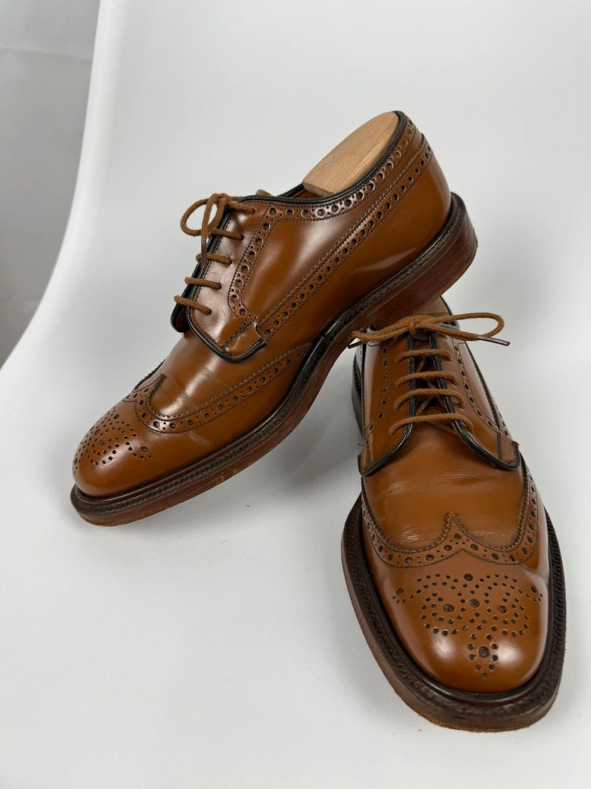 Church's Churchs Brogues Genuine Patent Leather size UK6 Size US 7 / EU 40 - 6 Thumbnail